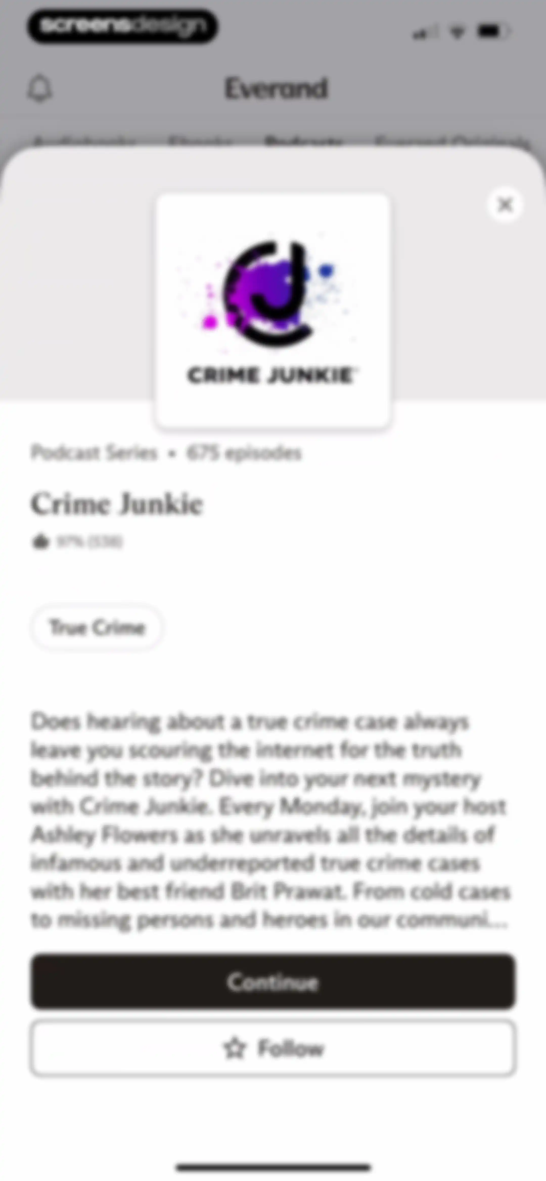 Everand: Audiobooks & Ebooks screen 115