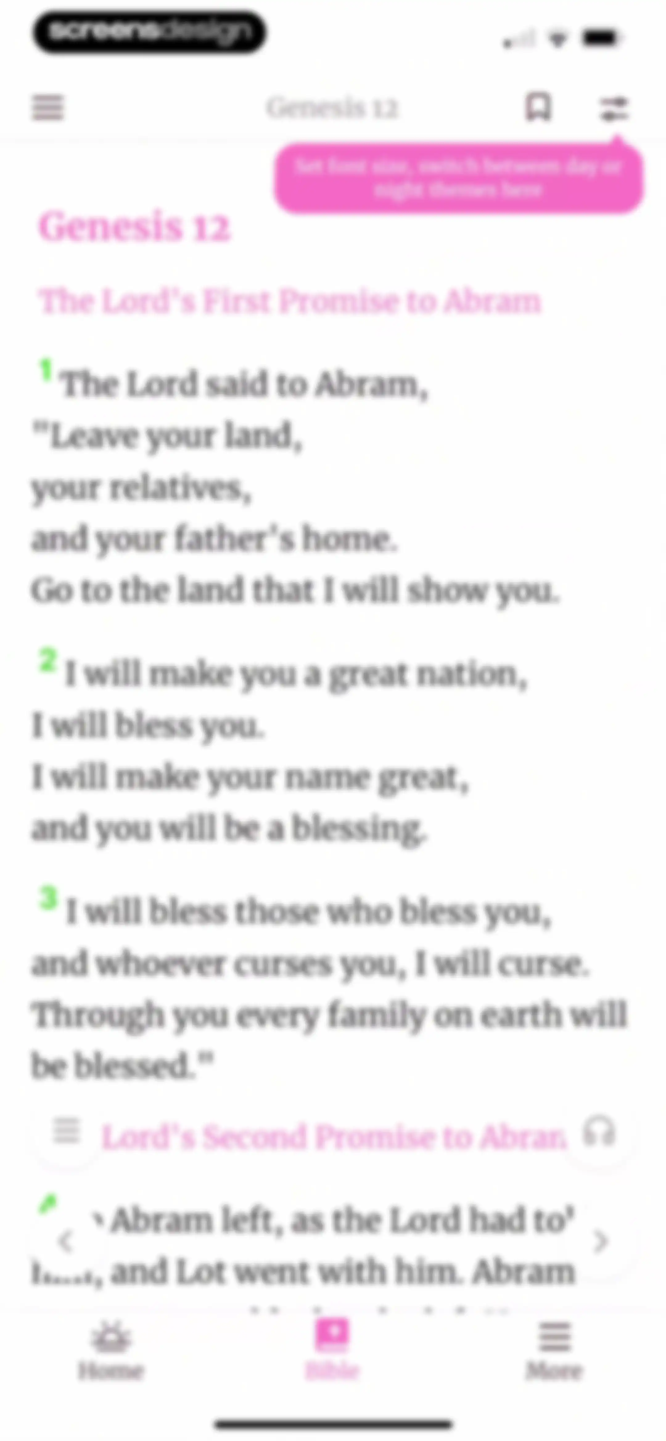 Bible For Women. screen 35