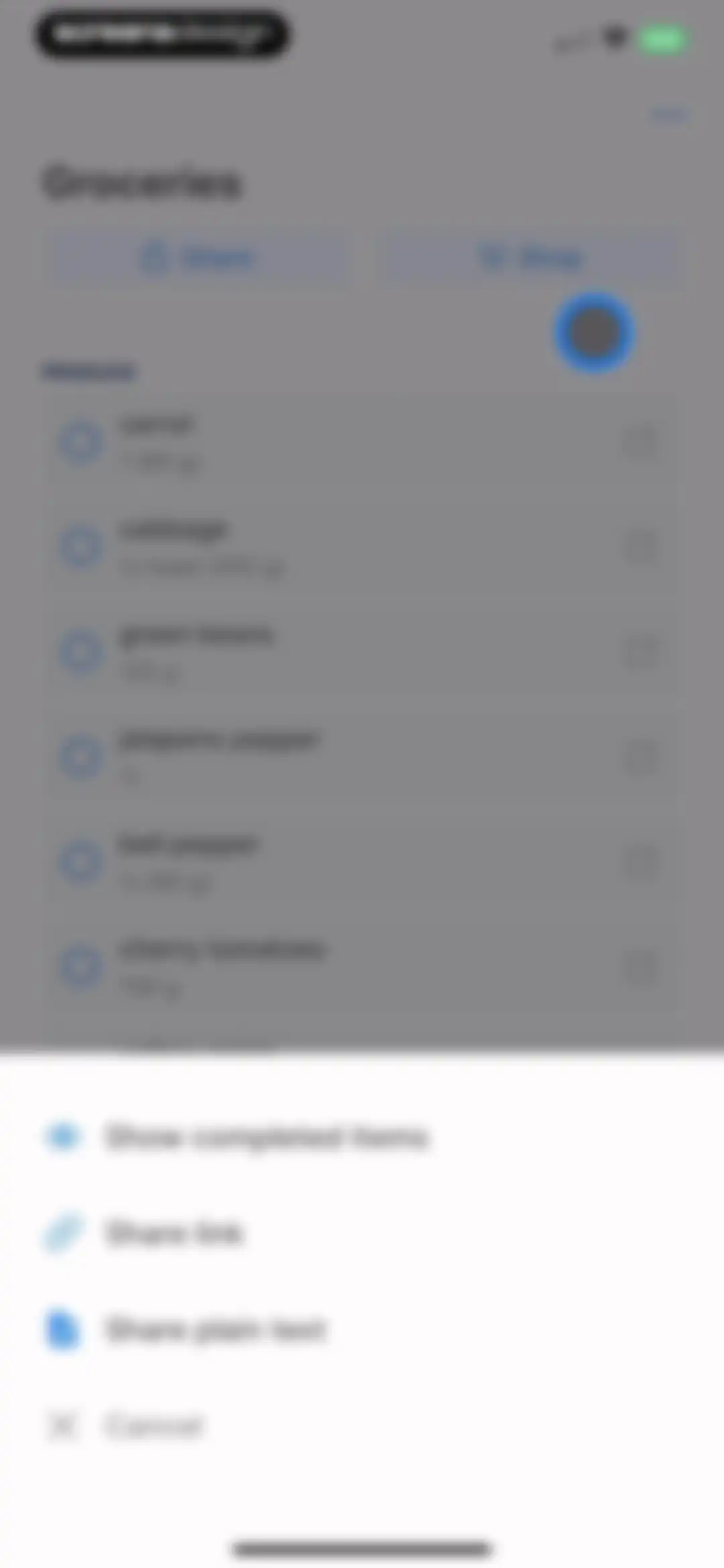 Intent - Meal Planner screen 71