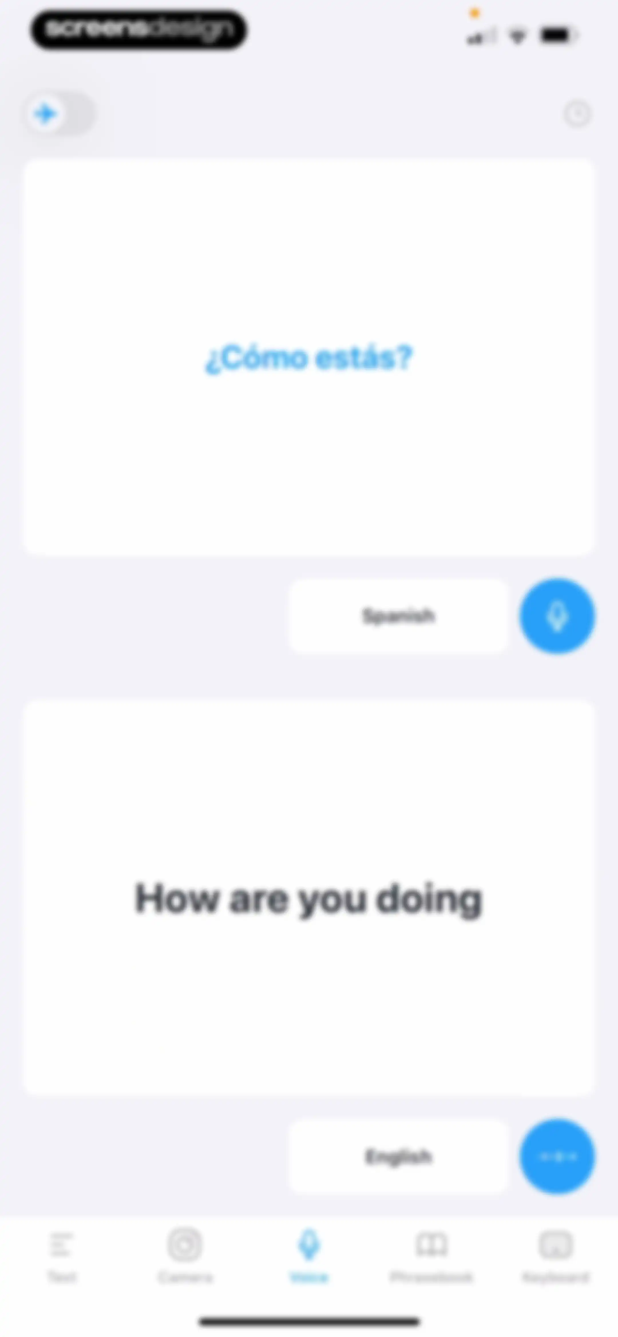 iTranslate Translator screen 58