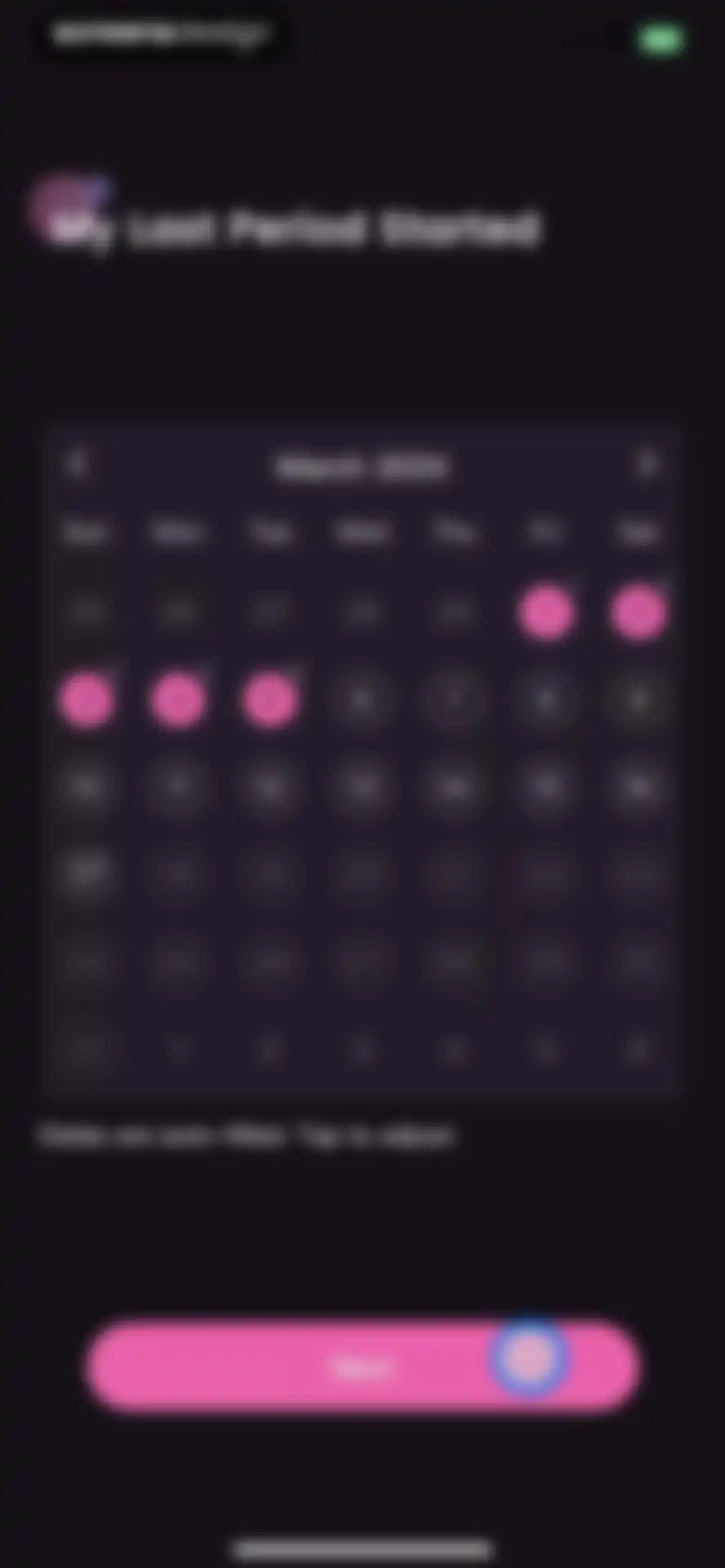 Femometer Eisprungkalender screen 11