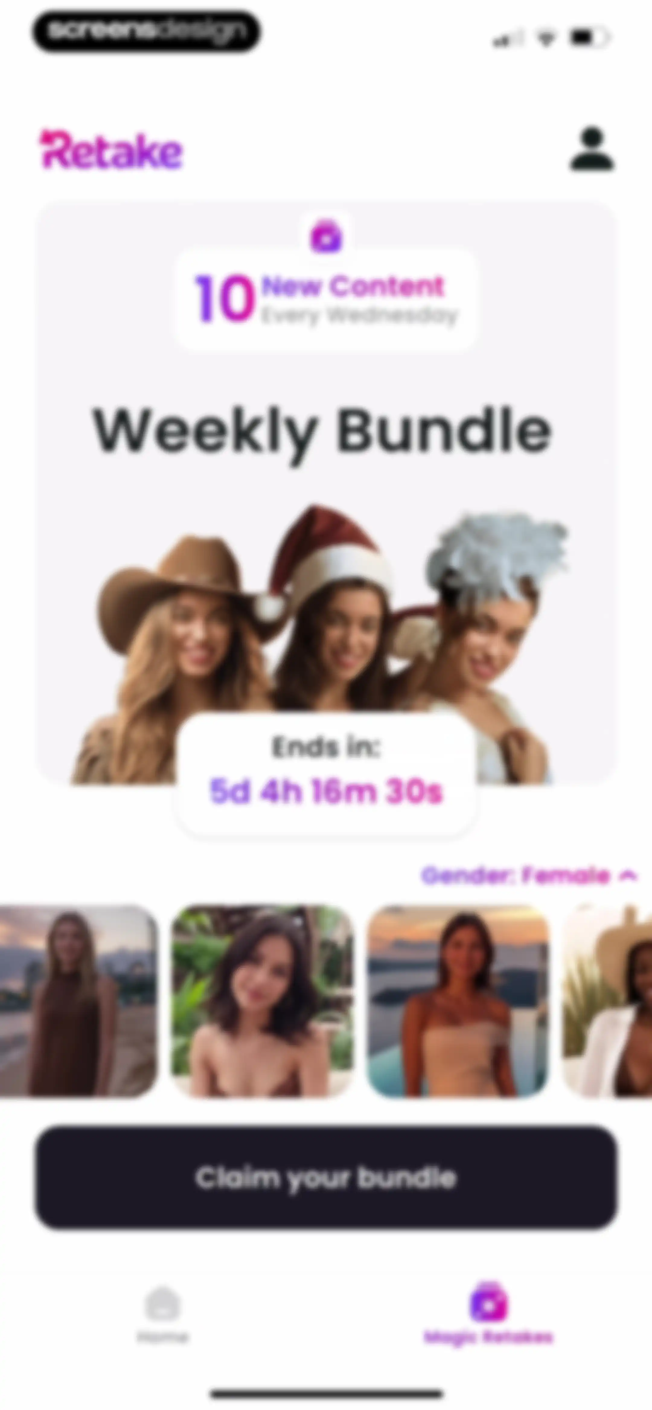 Retake AI Face & Selfie Editor screen 66