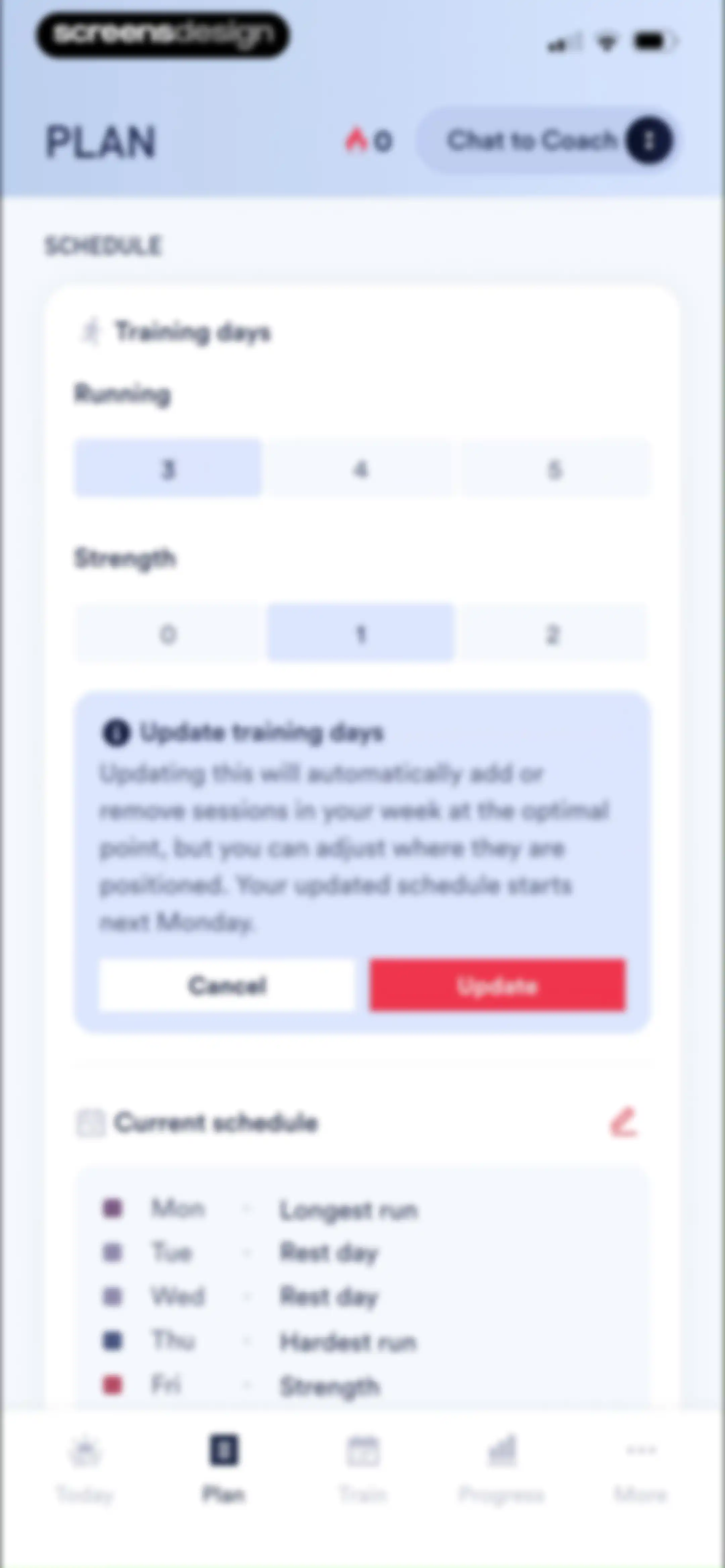 Coopah: The Run Coaching App screen 66
