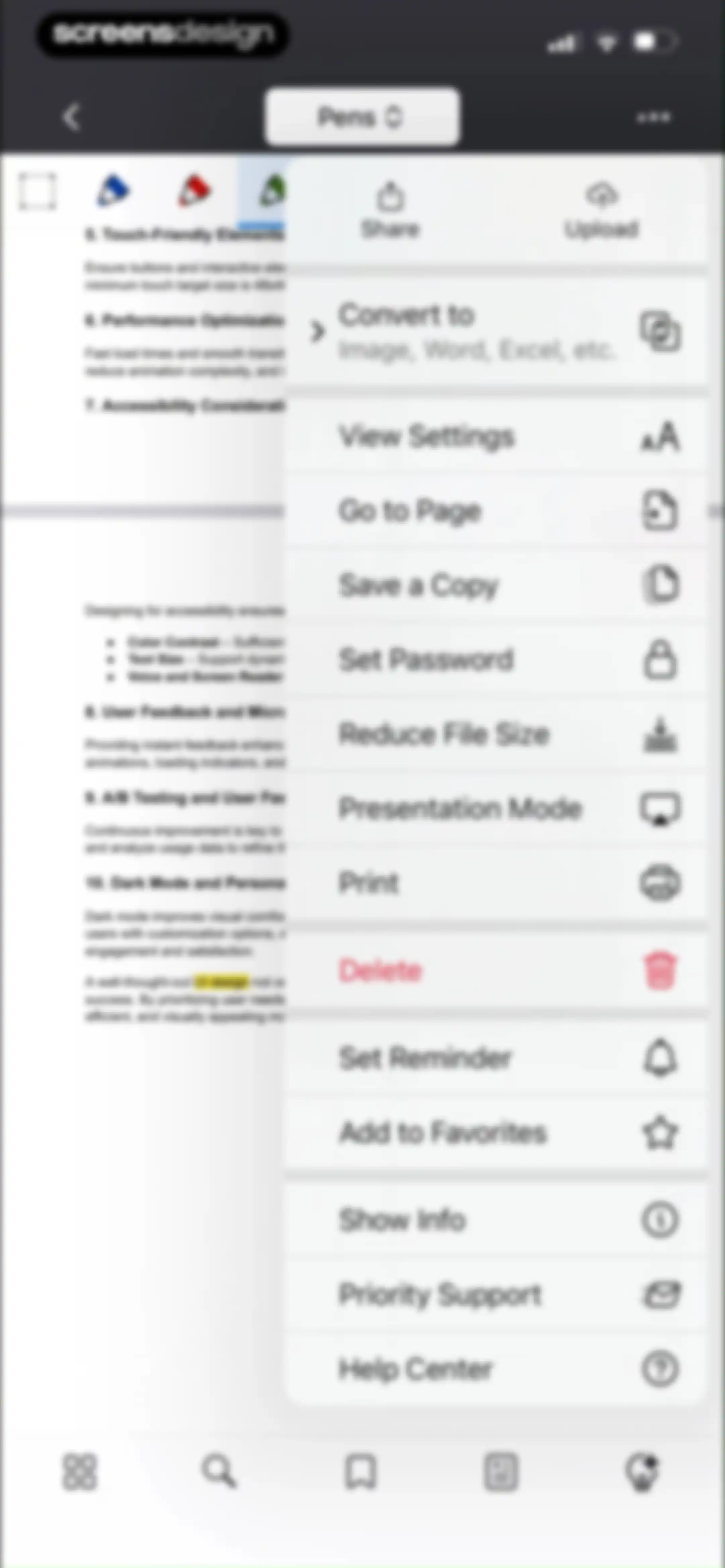 Documents: File Manager & Docs screen 98