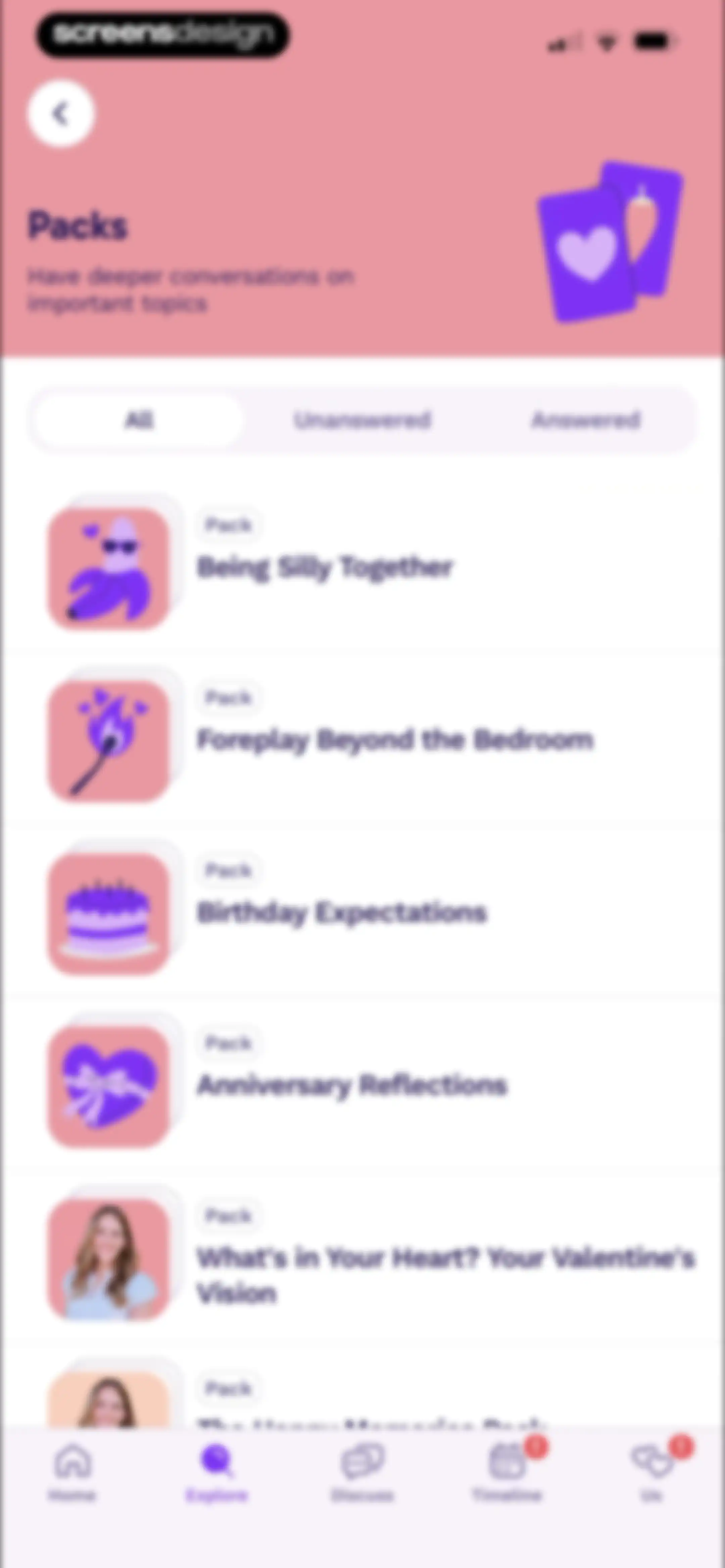 Paired: Couples & Relationship screen 99