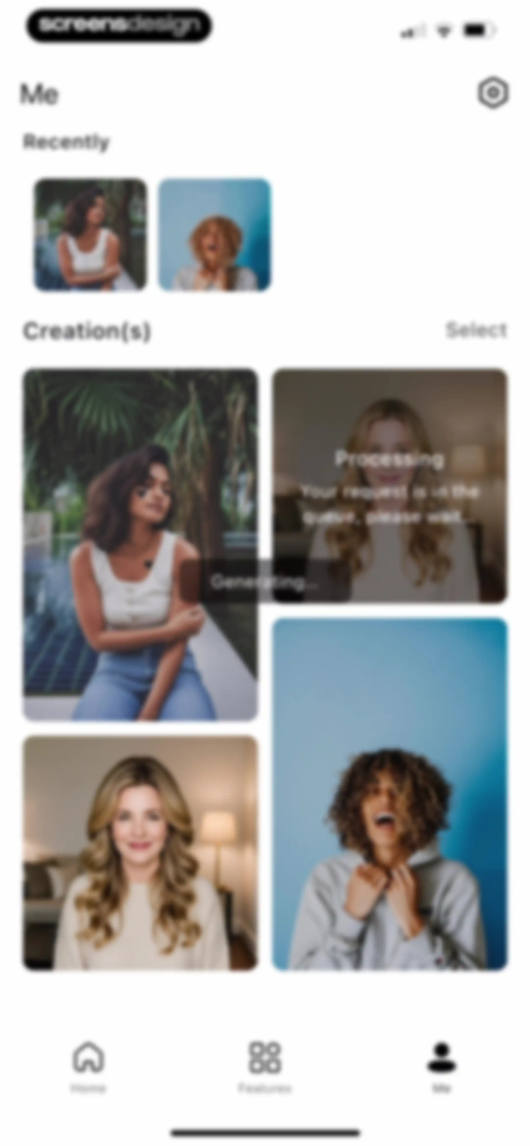 StyleMe:AI Hair & Photo Editor screen 56