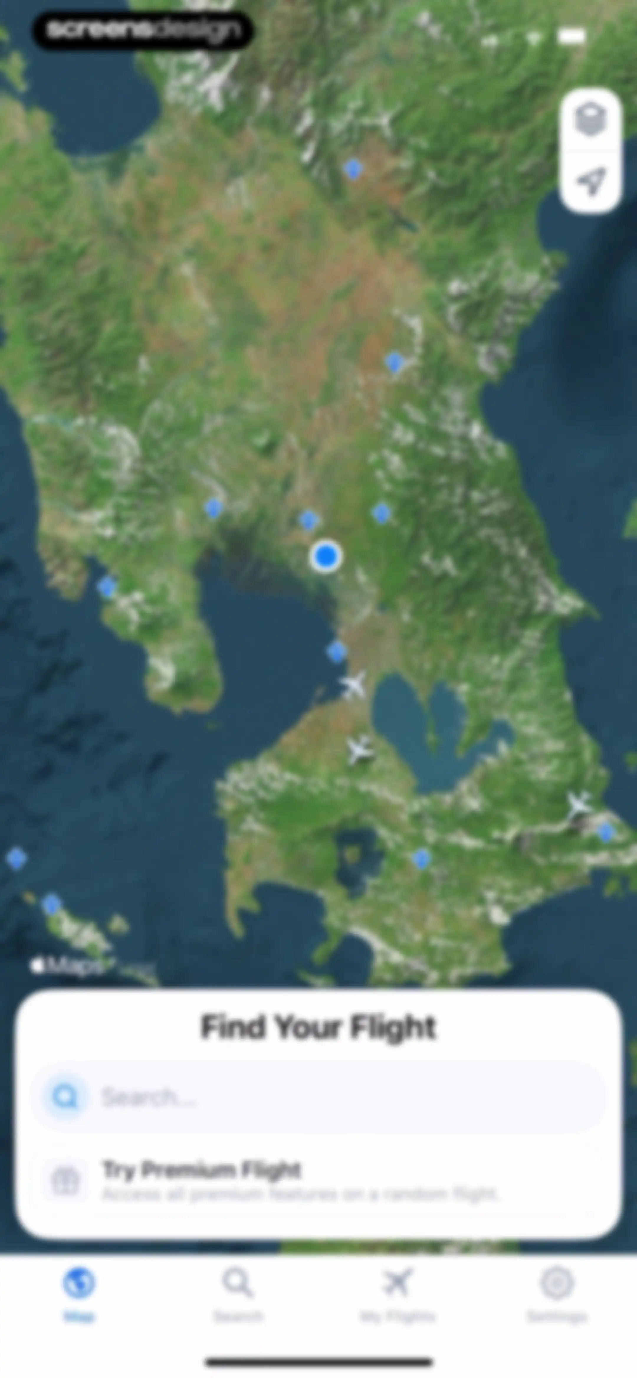 Flight Tracker + screen 12