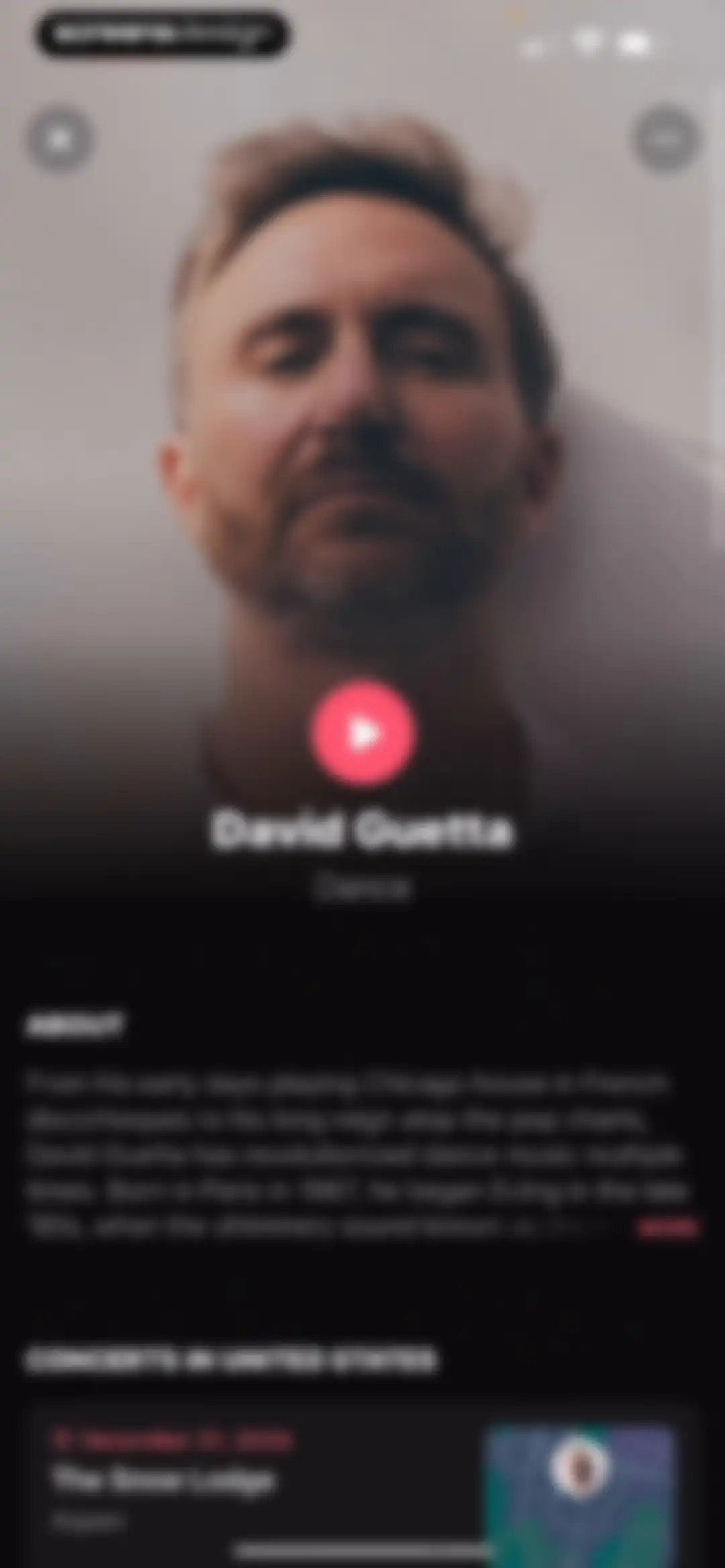 Shazam: Find Music & Concerts screen 89