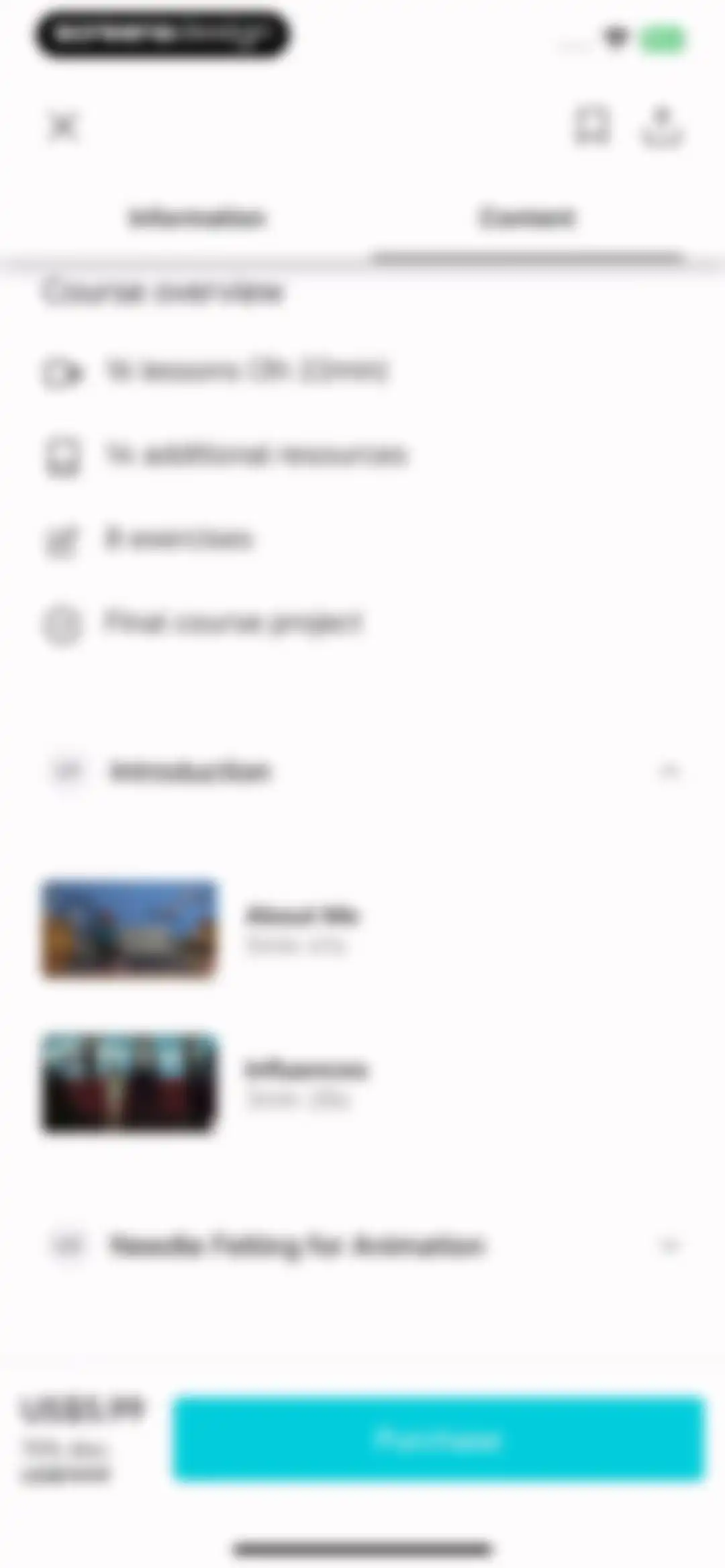 Domestika - Online courses screen 18