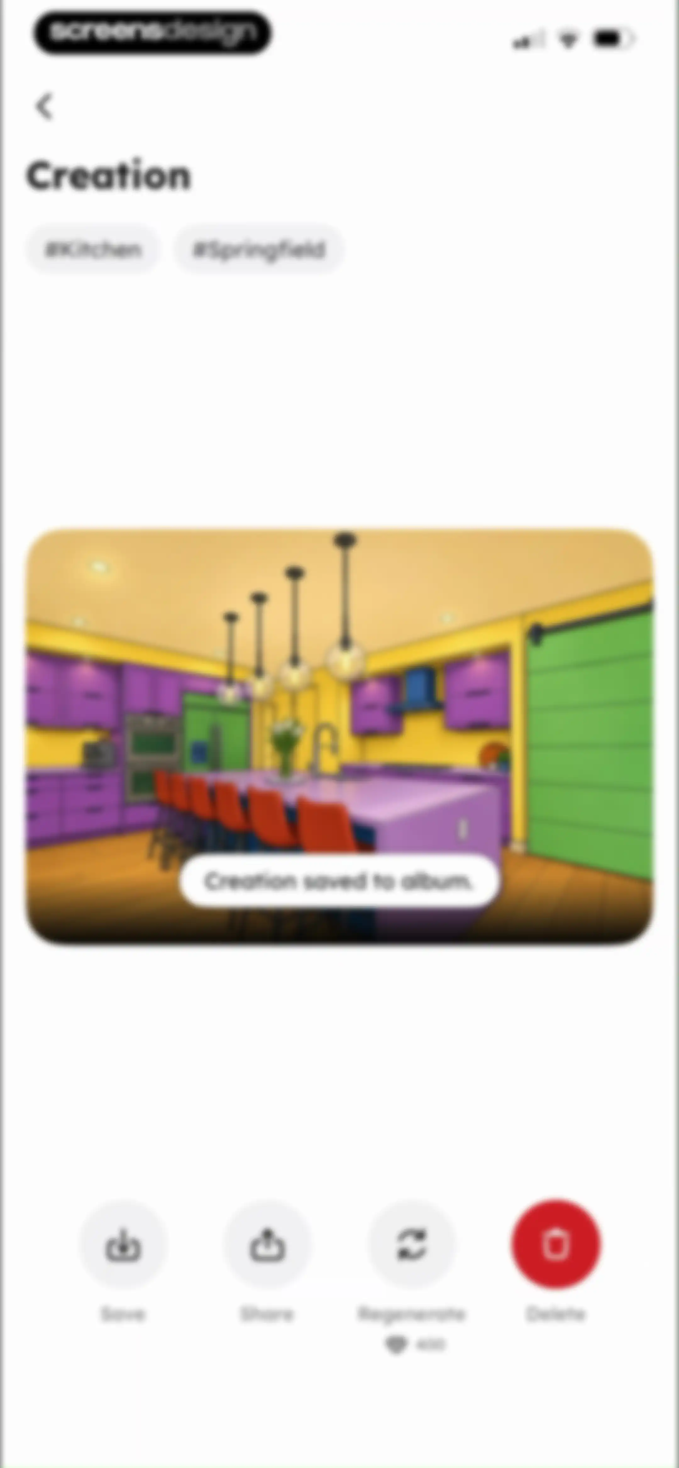 House AI: AI Room Design, Home screen 43