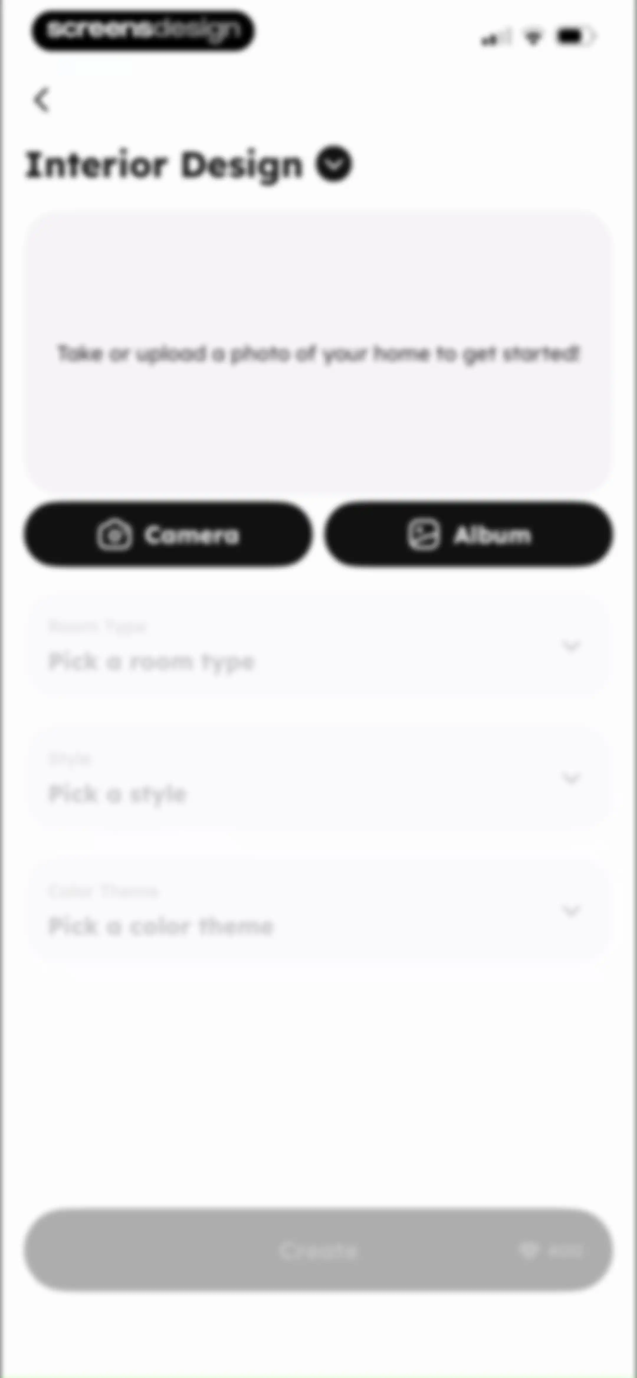 House AI: AI Room Design, Home screen 27
