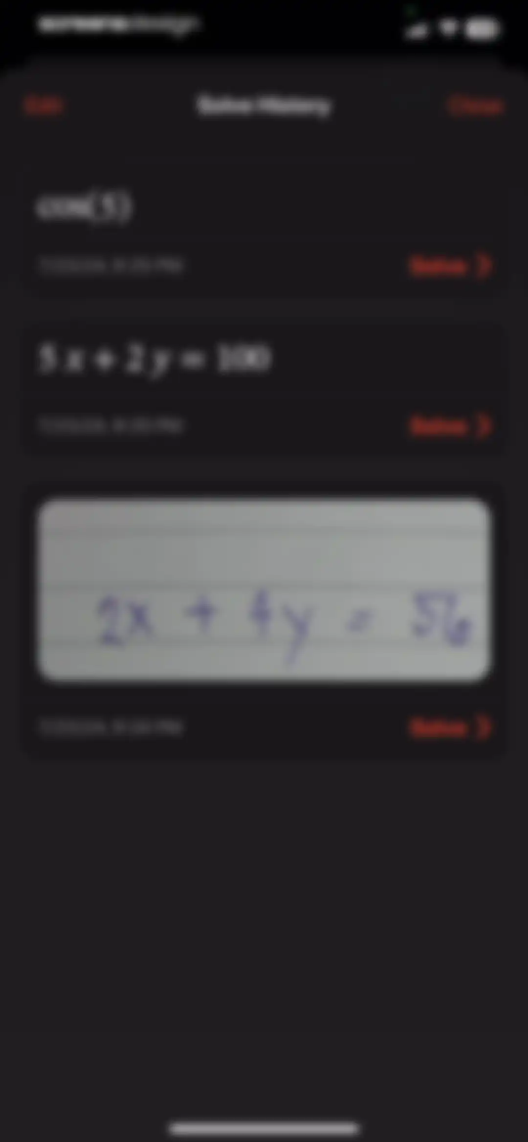 Algebra Math Solver screen 22
