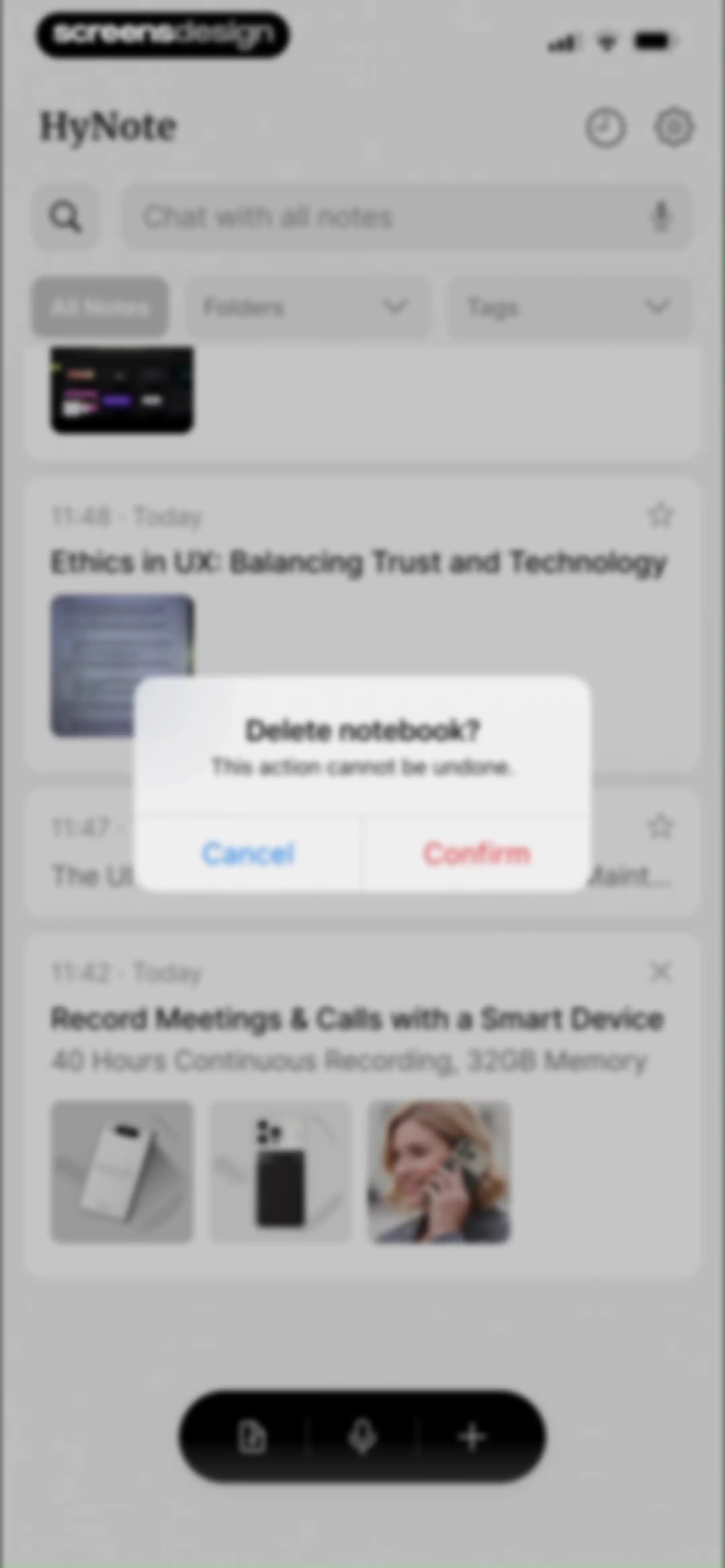 HyNote: AI Note Taker, Summary screen 87