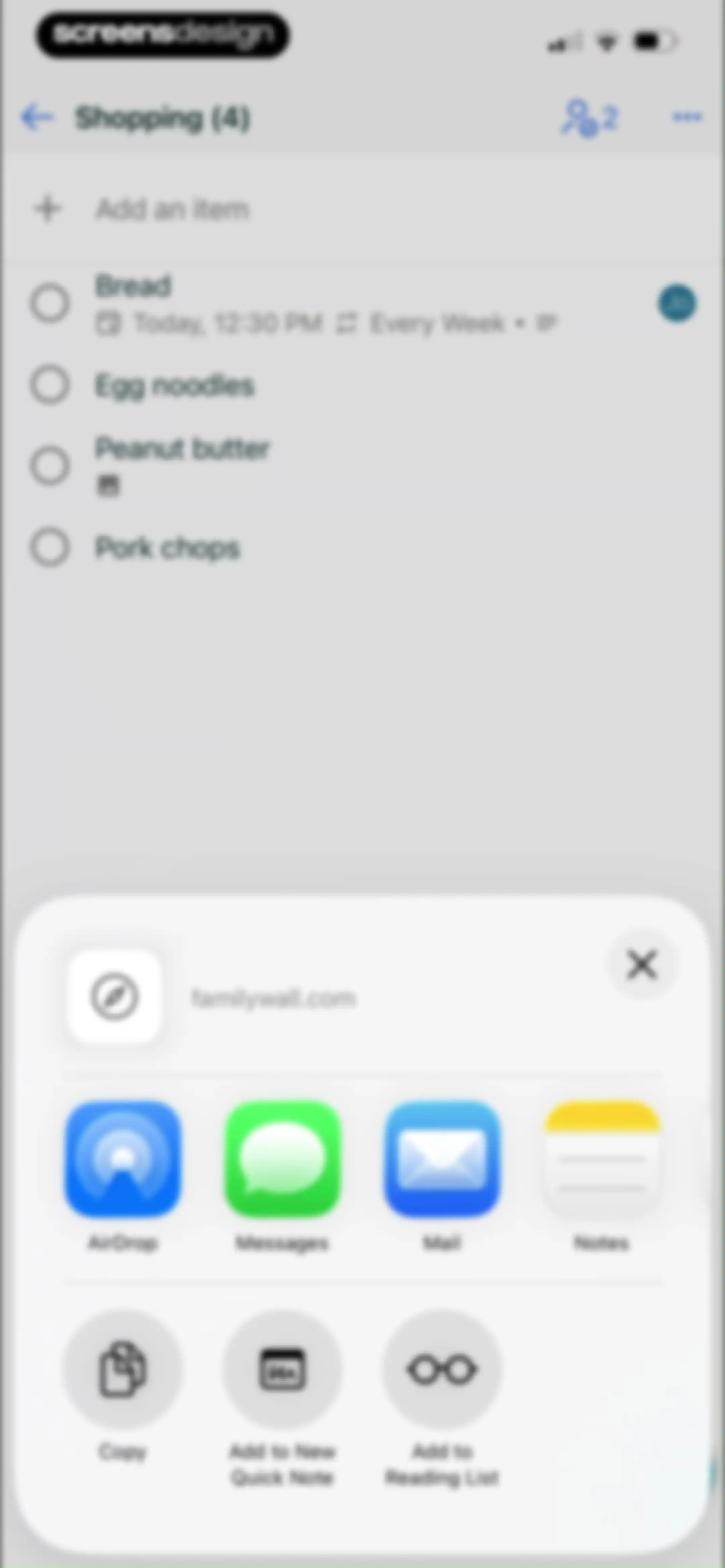 FamilyWall: Family Organizer screen 127