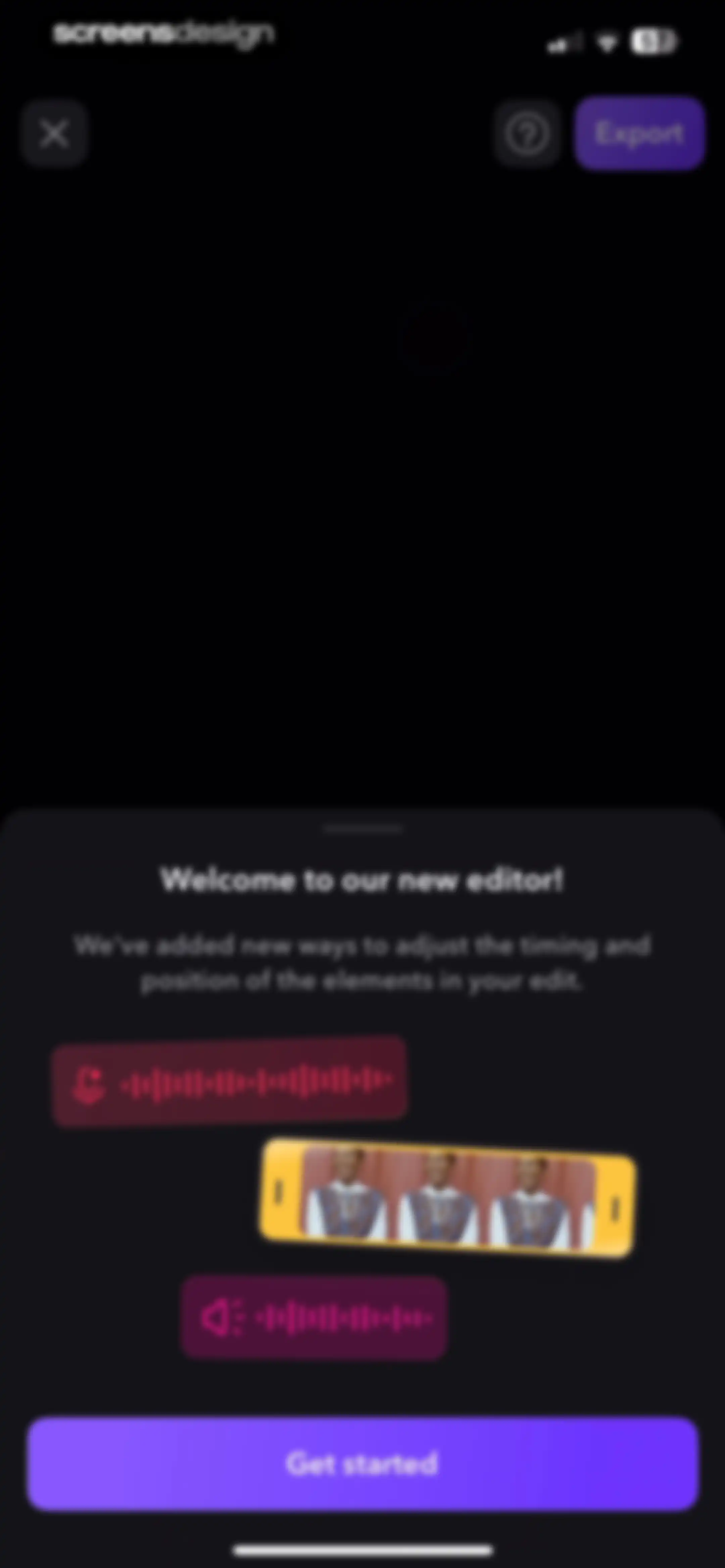 Captions: AI Edits Your Video screen 74