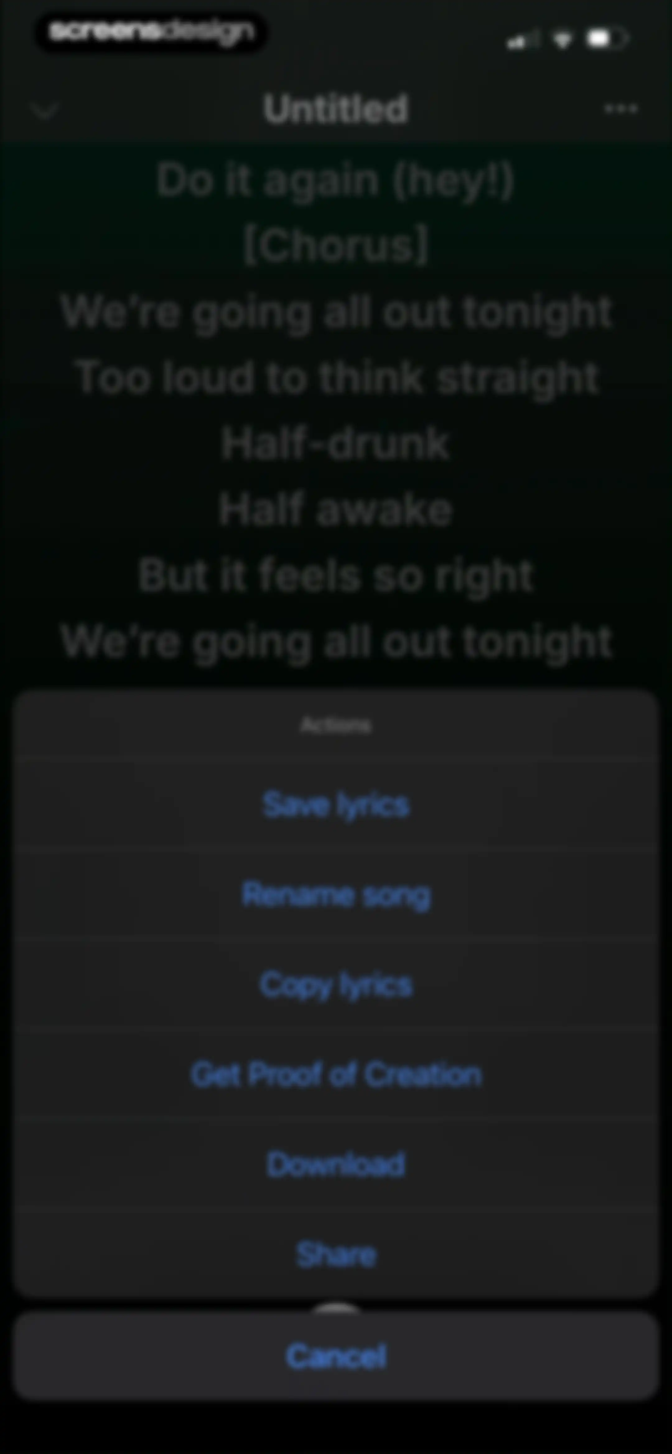 AI Song: AI Music Generator screen 56