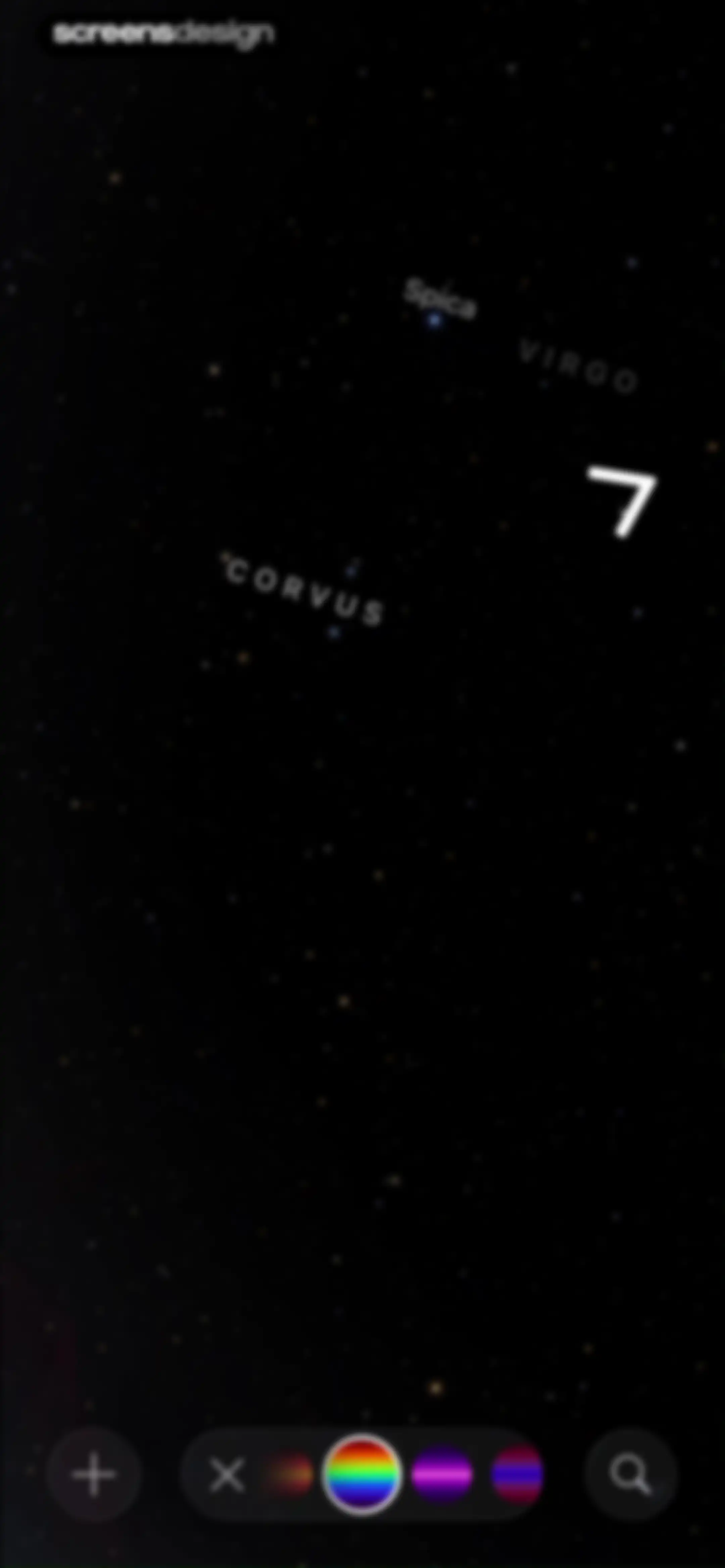 Sky Guide screen 50