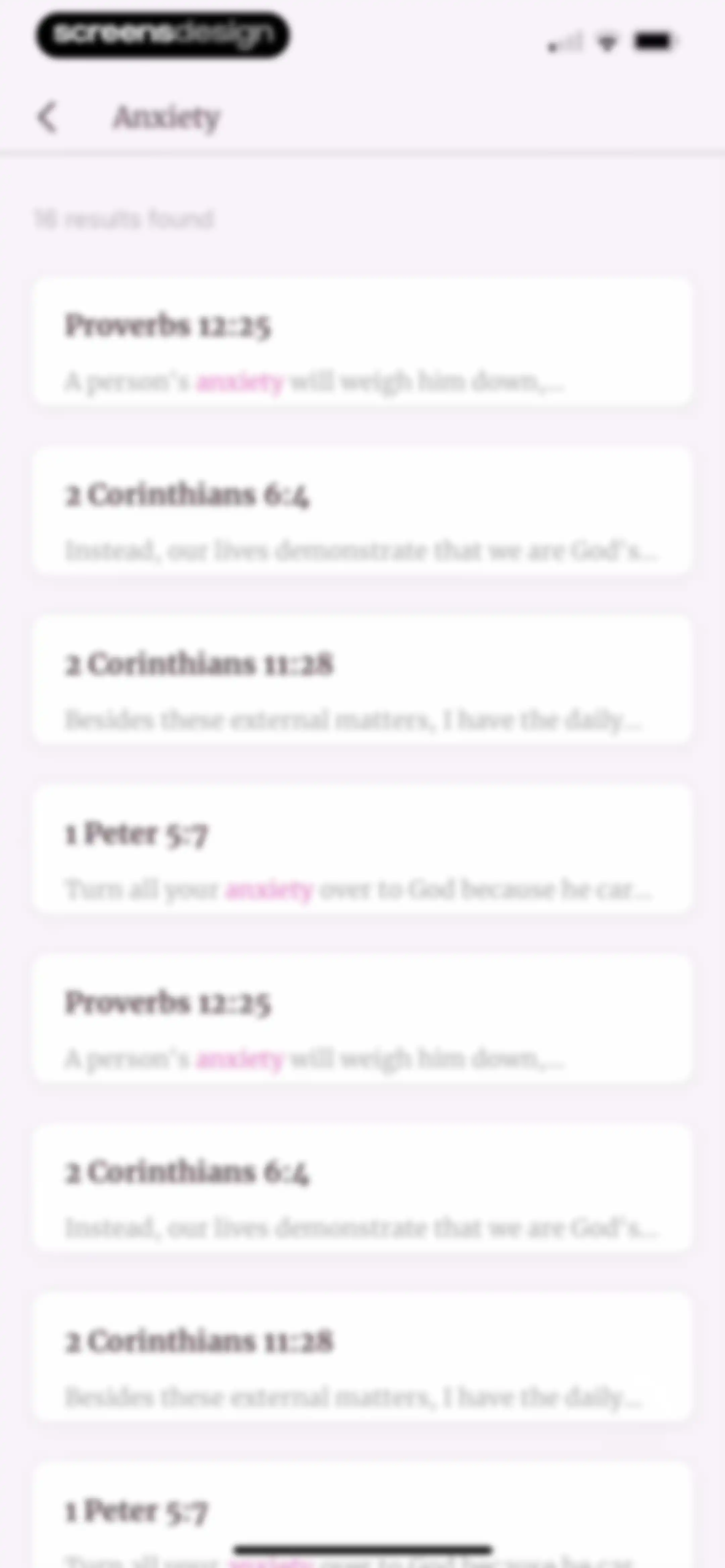 Bible For Women. screen 34