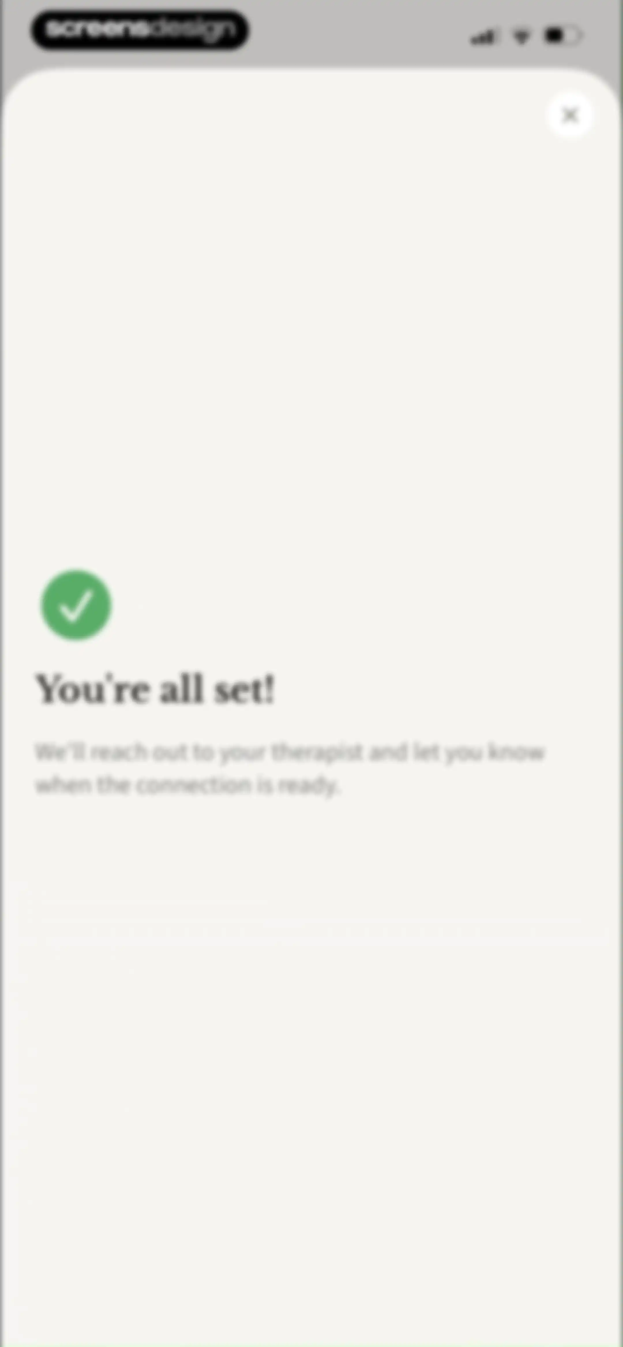 Sonia: AI for Mental Health screen 113