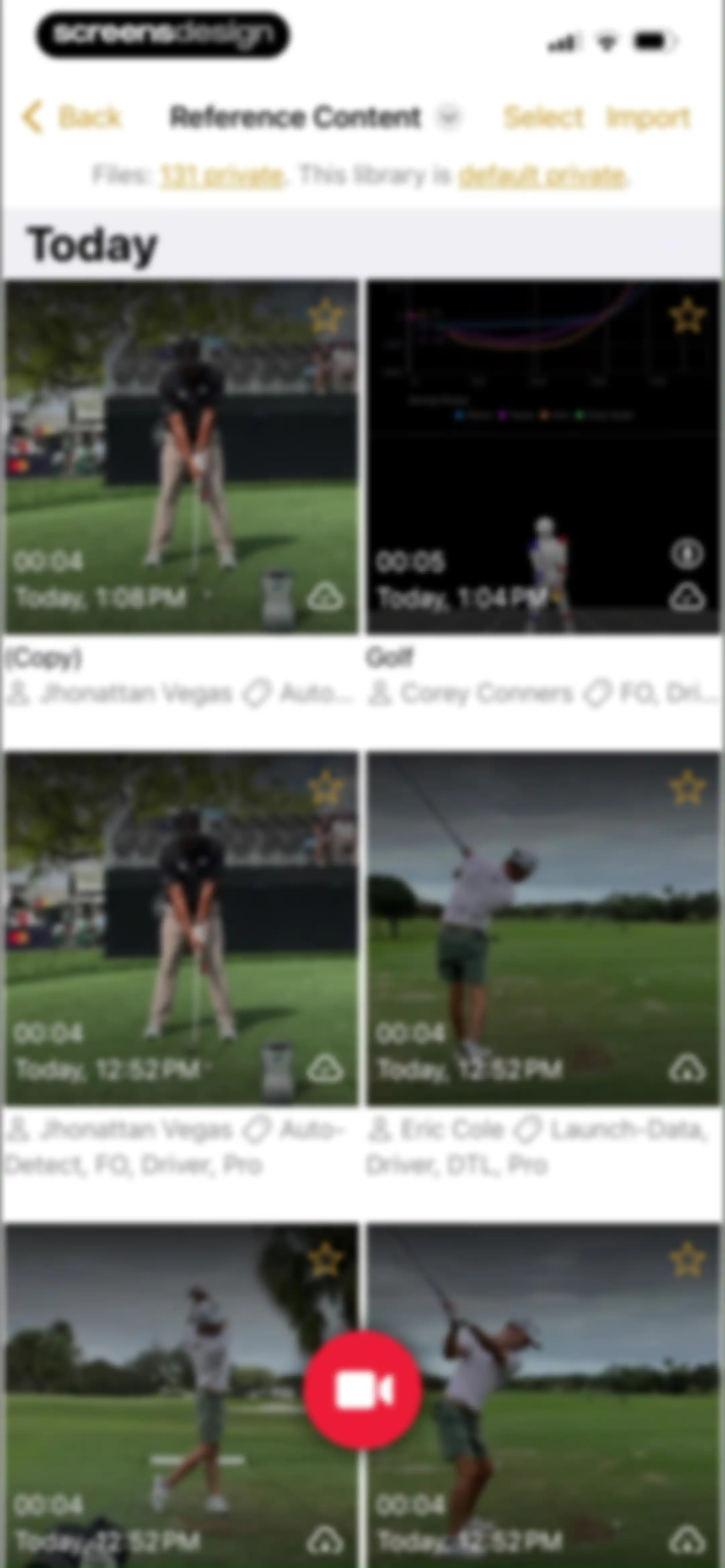 Onform: Video Analysis App screen 96