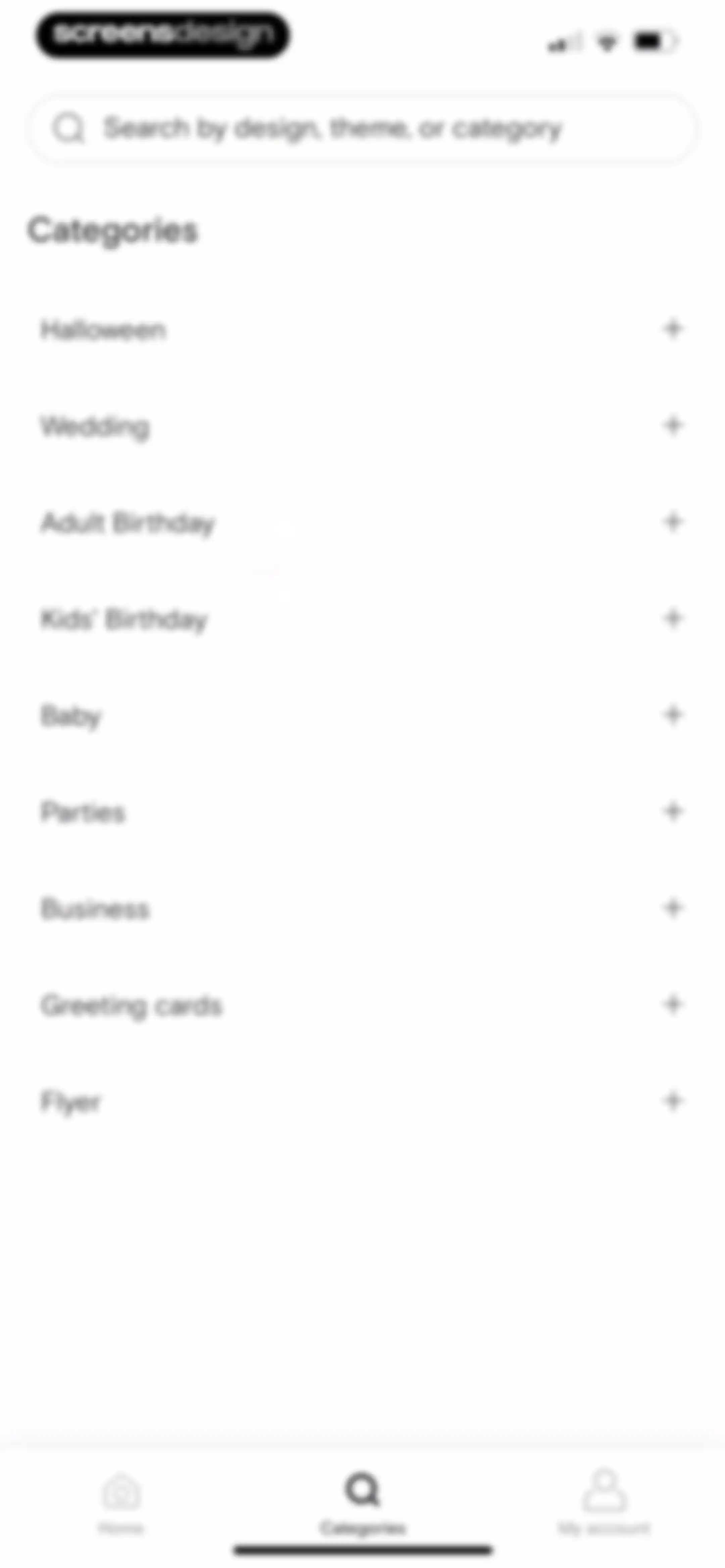 Paperless Post: Invitations screen 12
