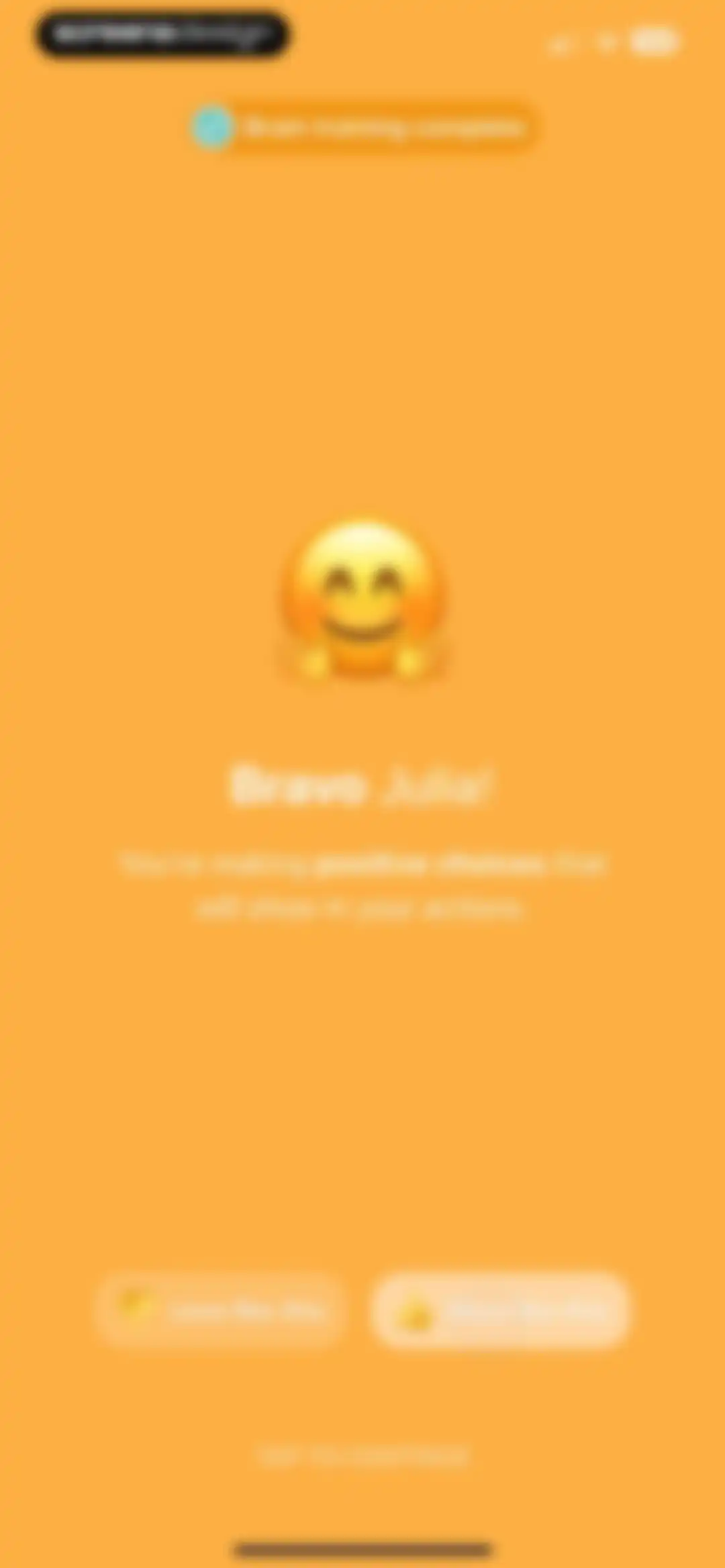 Brainbuddy: Quit PMO screen 142