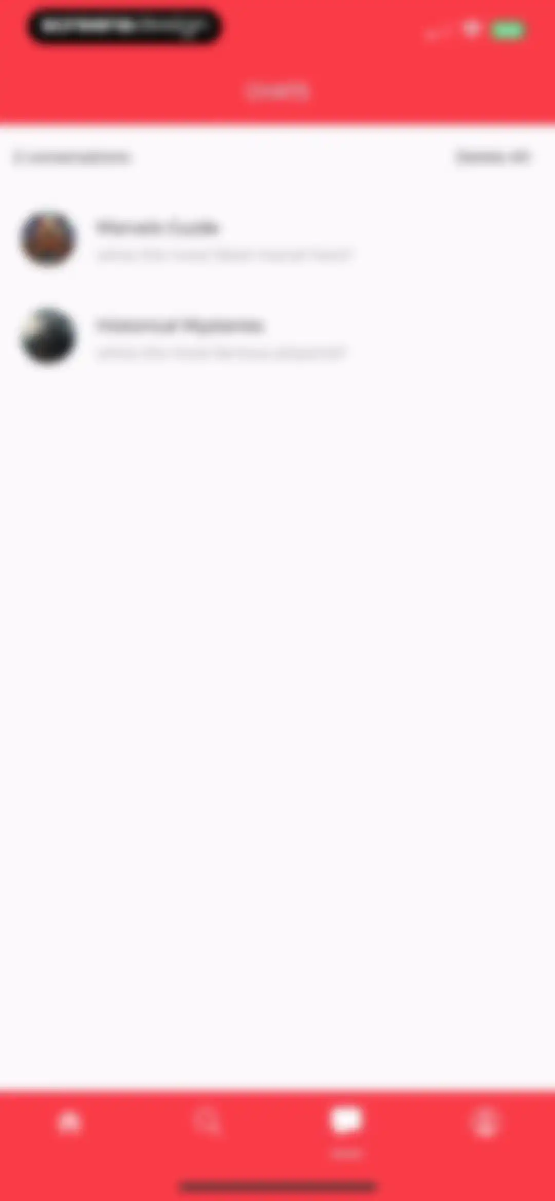 CHAI: Social AI Platform- Chat screen 41