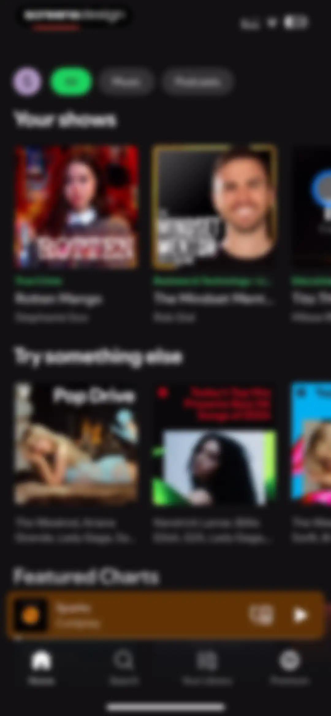 Spotify: Music and Podcasts screen 48