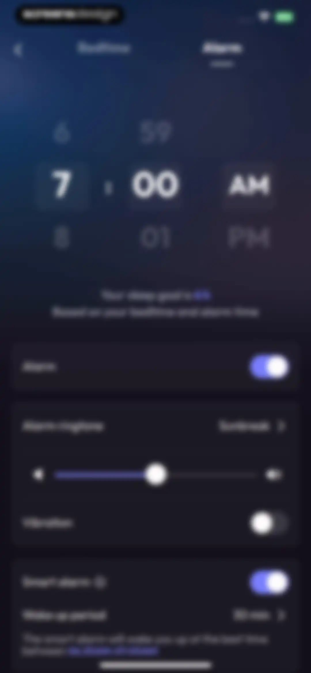Sleep Tracker: Recorder, Sound screen 103
