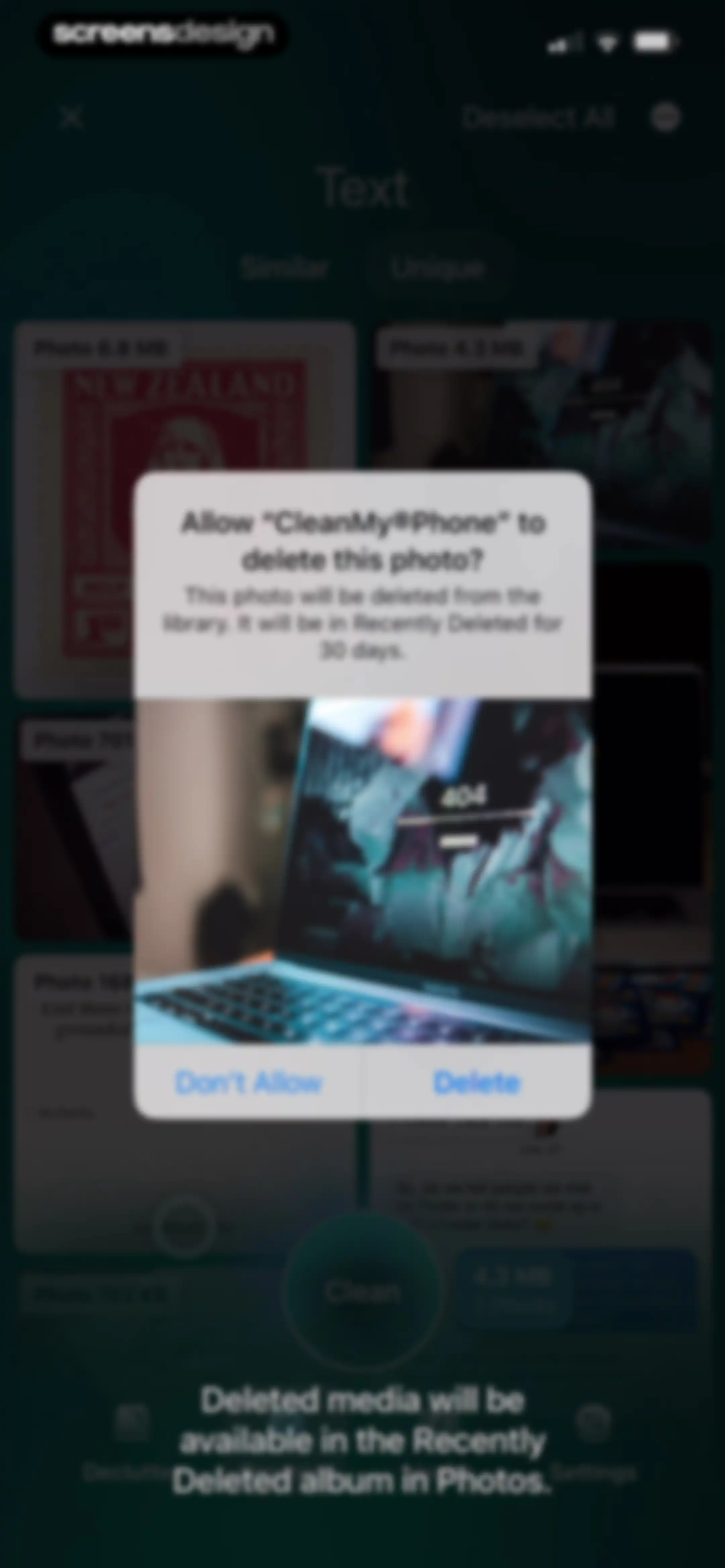 CleanMy®Phone: Cleanup Storage screen 72