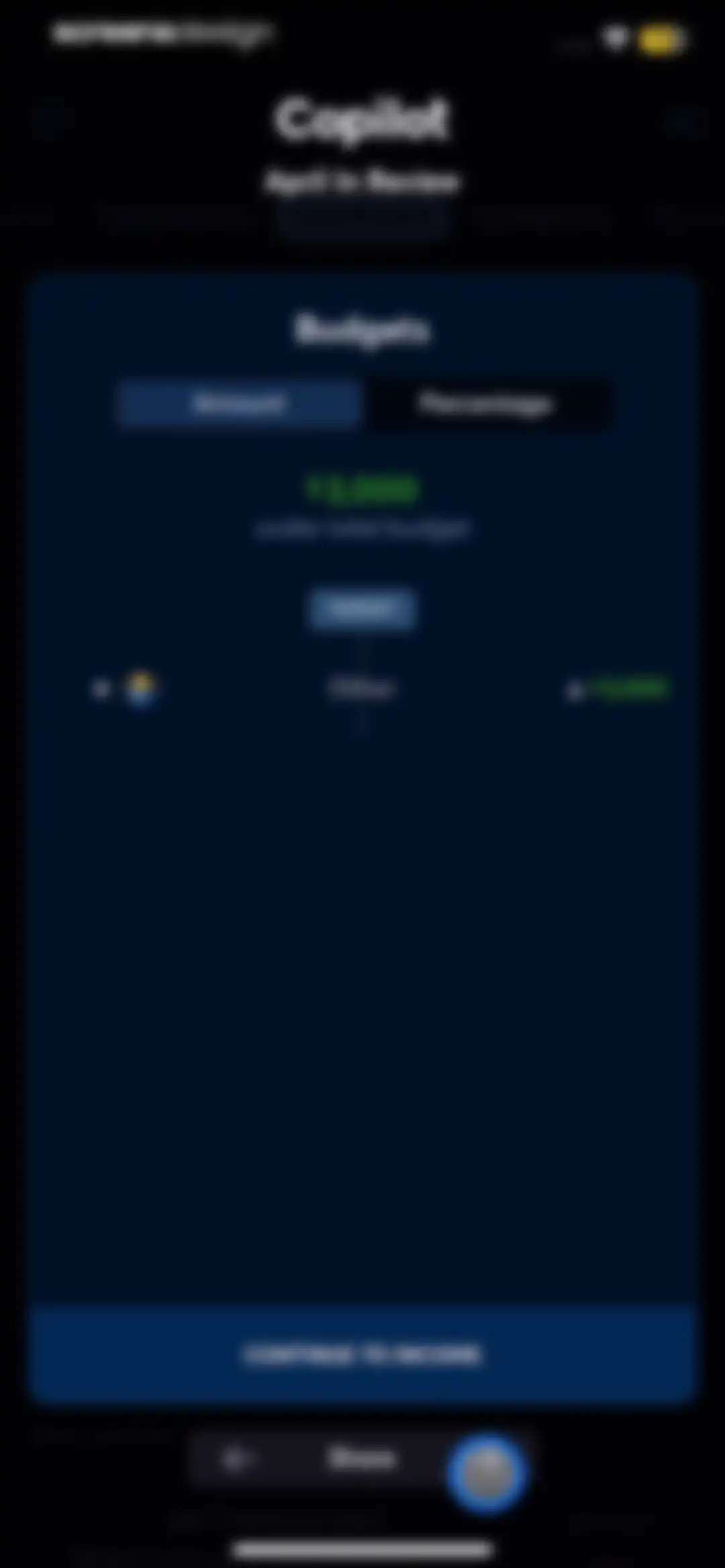 Copilot: Track & Budget Money screen 40