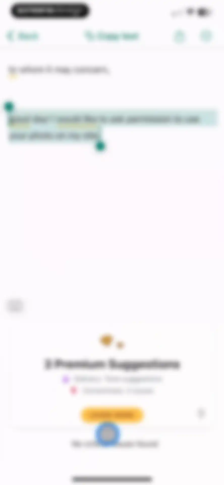 Grammarly: AI Keyboard & Notes screen 49