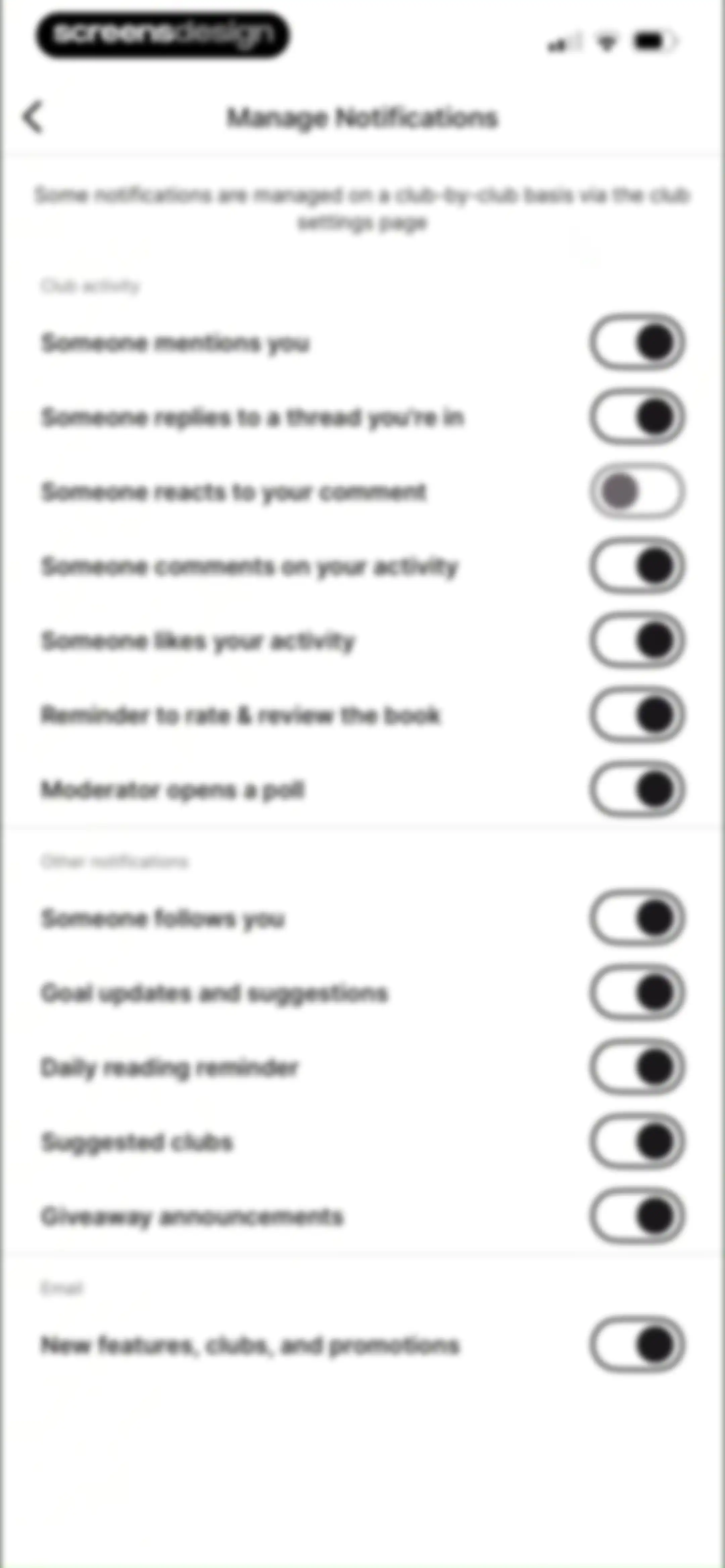 Fable: Track & Discuss Books screen 227
