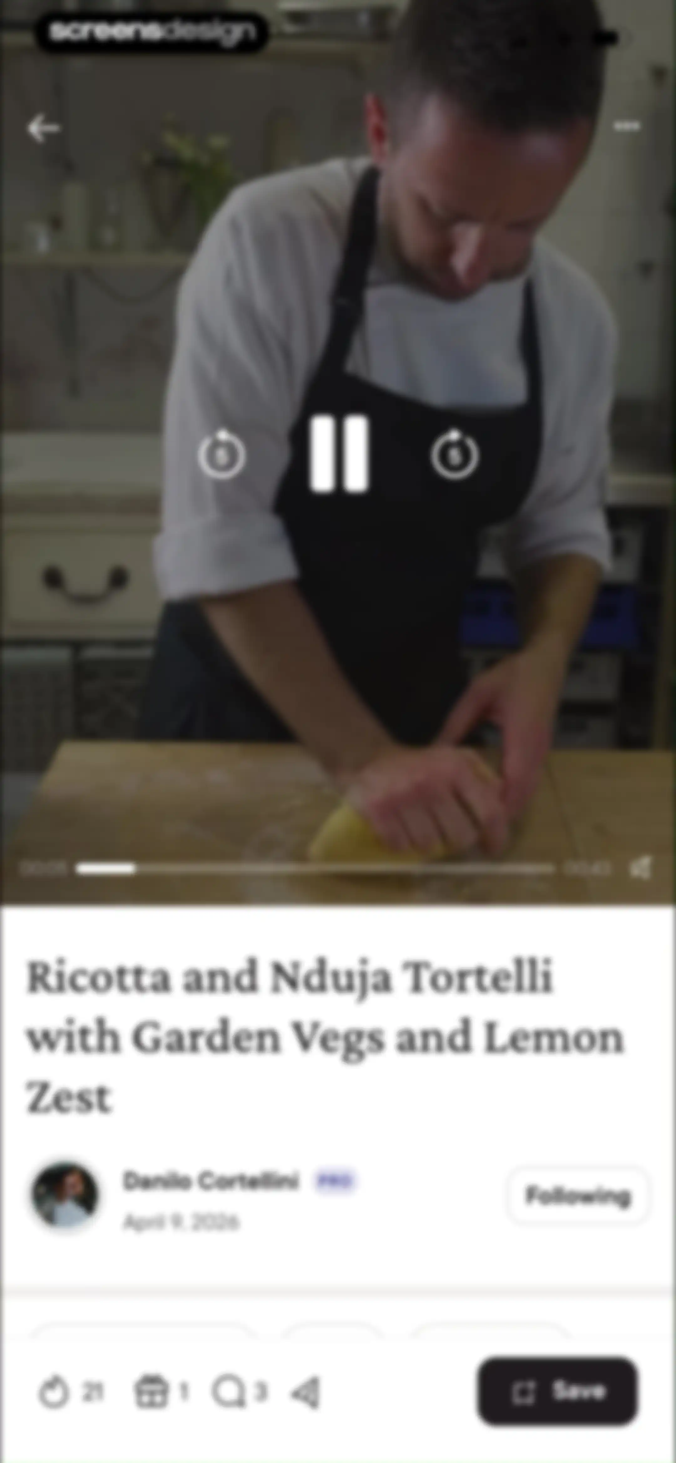 Gronda: Recipes for Chefs screen 28