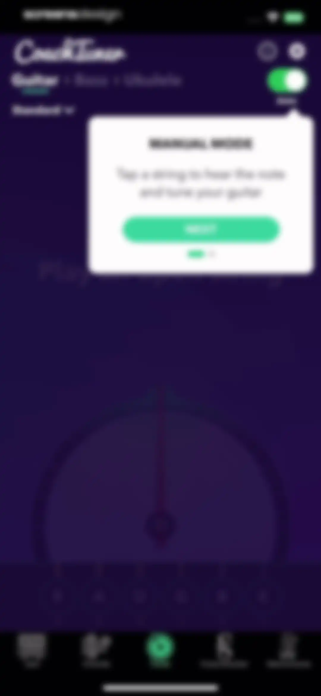 Guitar Tuner Easy tune chords screen 9