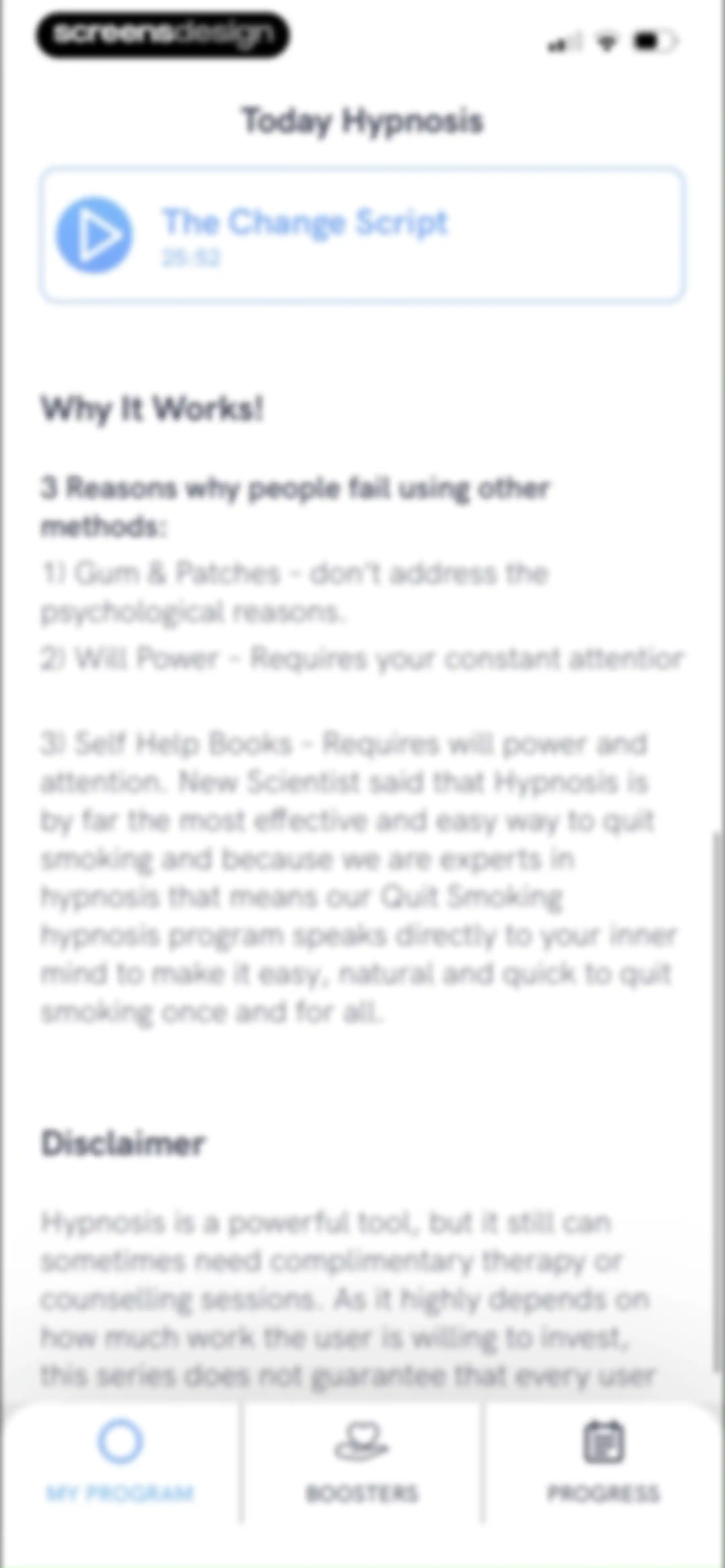 Quit: Hypnosis to Stop Smoking screen 30