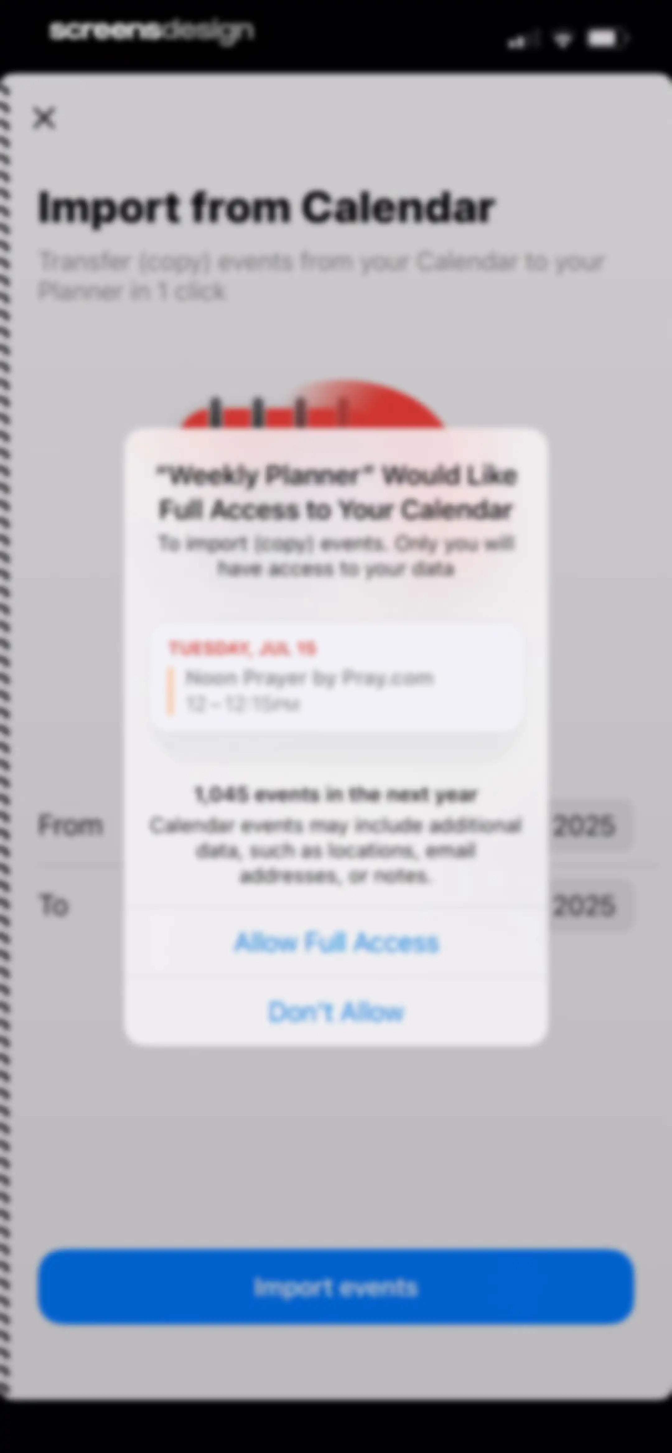Weekly Planner - Diary, Notes screen 13