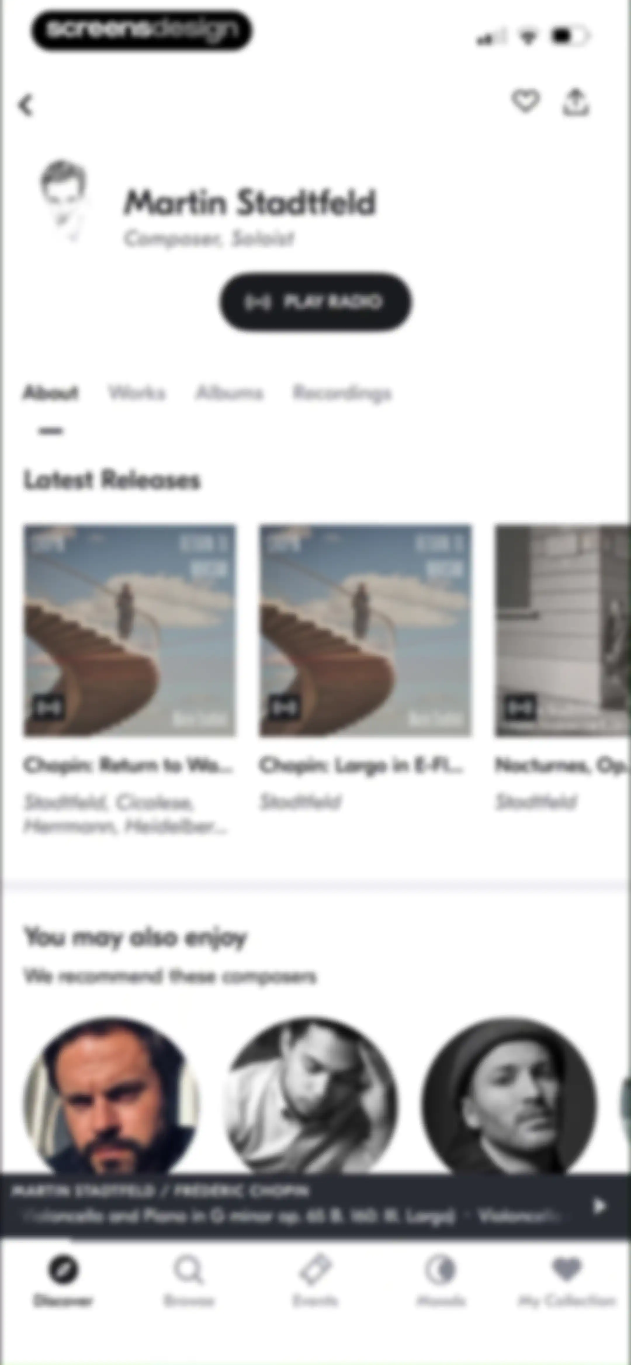 IDAGIO Stream Classical Music screen 23