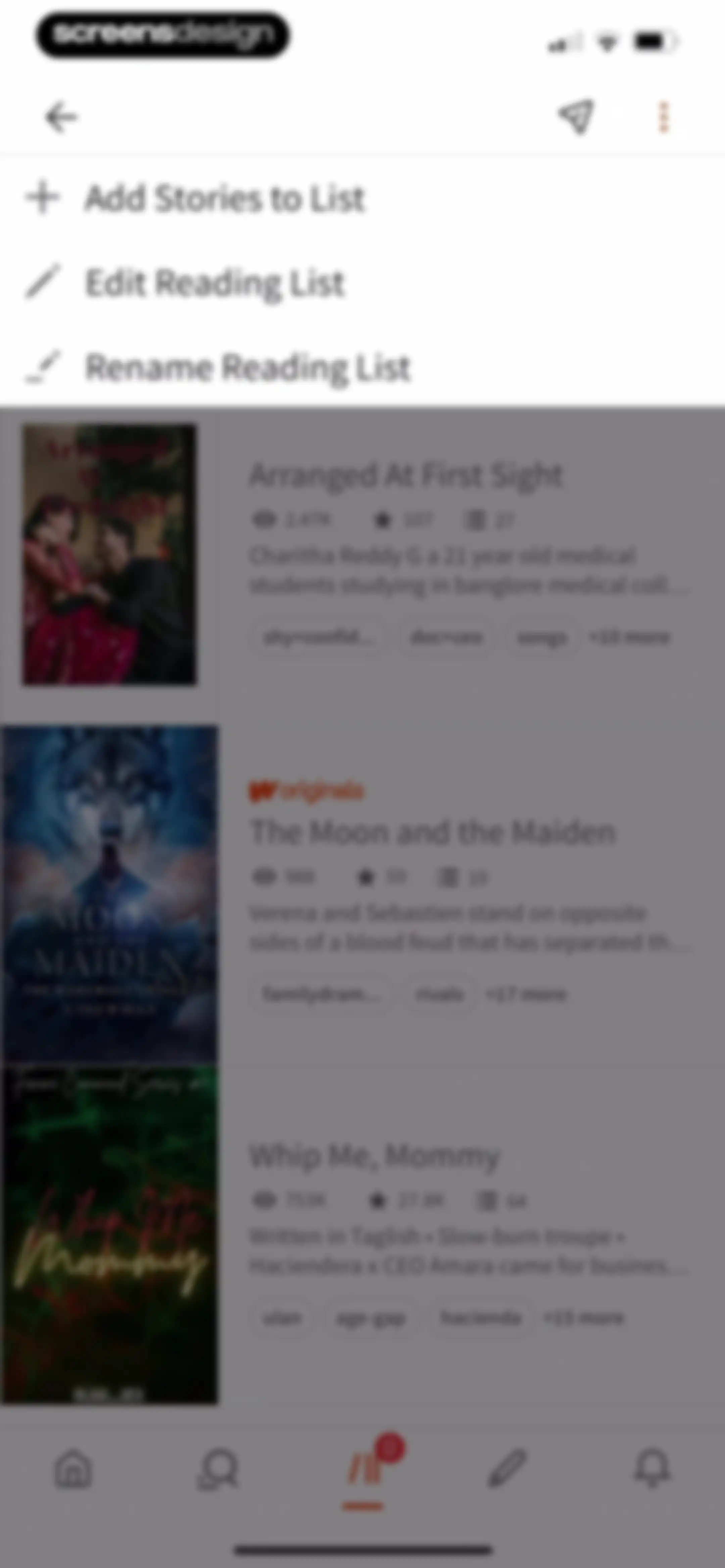 Wattpad - Read & Write Stories screen 152
