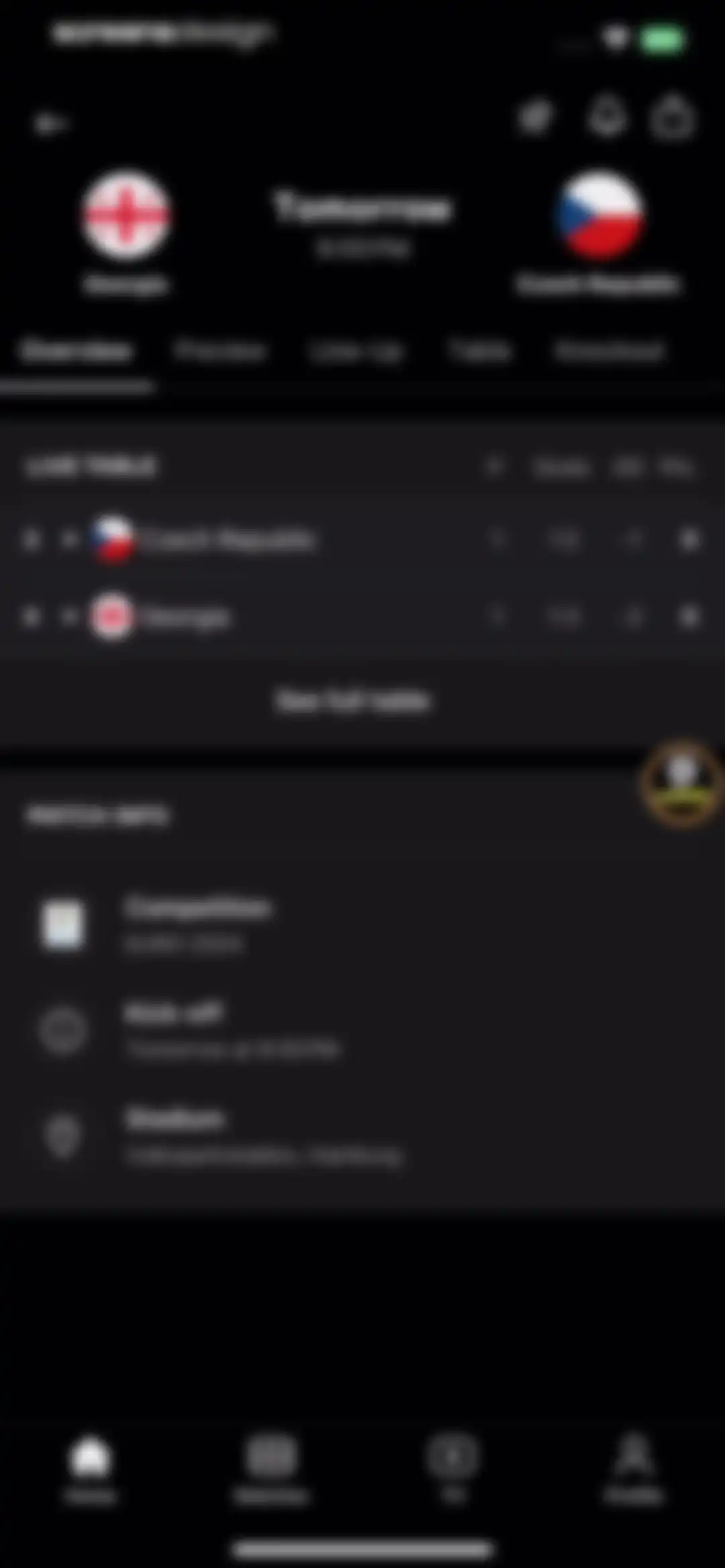 OneFootball Live Soccer scores screen 46