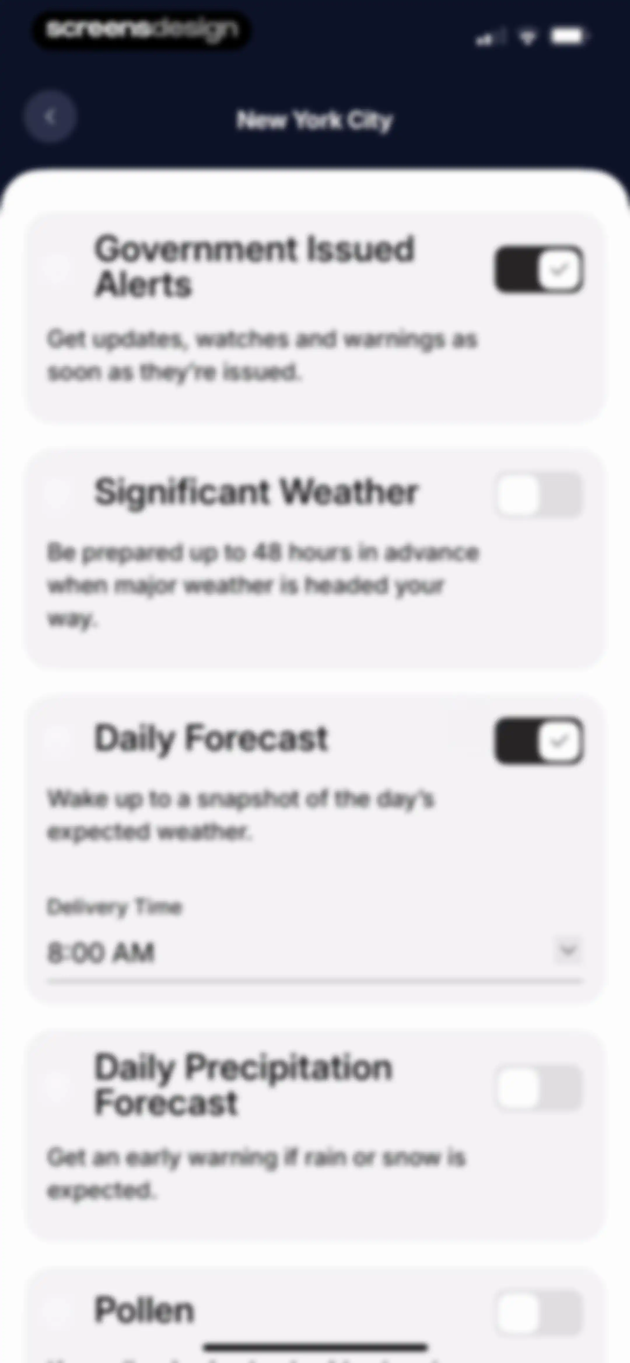 The Weather Channel - Radar screen 71