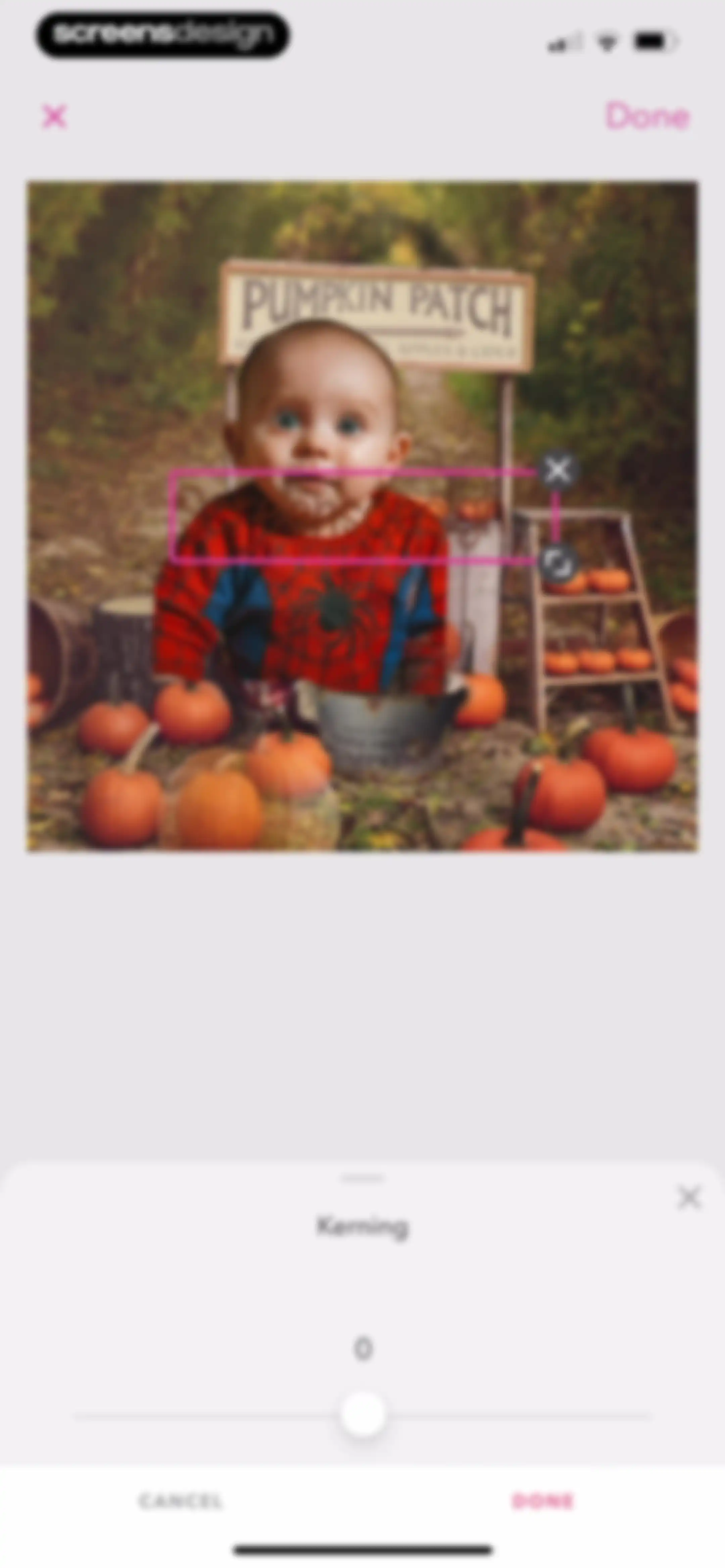 Precious - Baby Photo Art screen 81