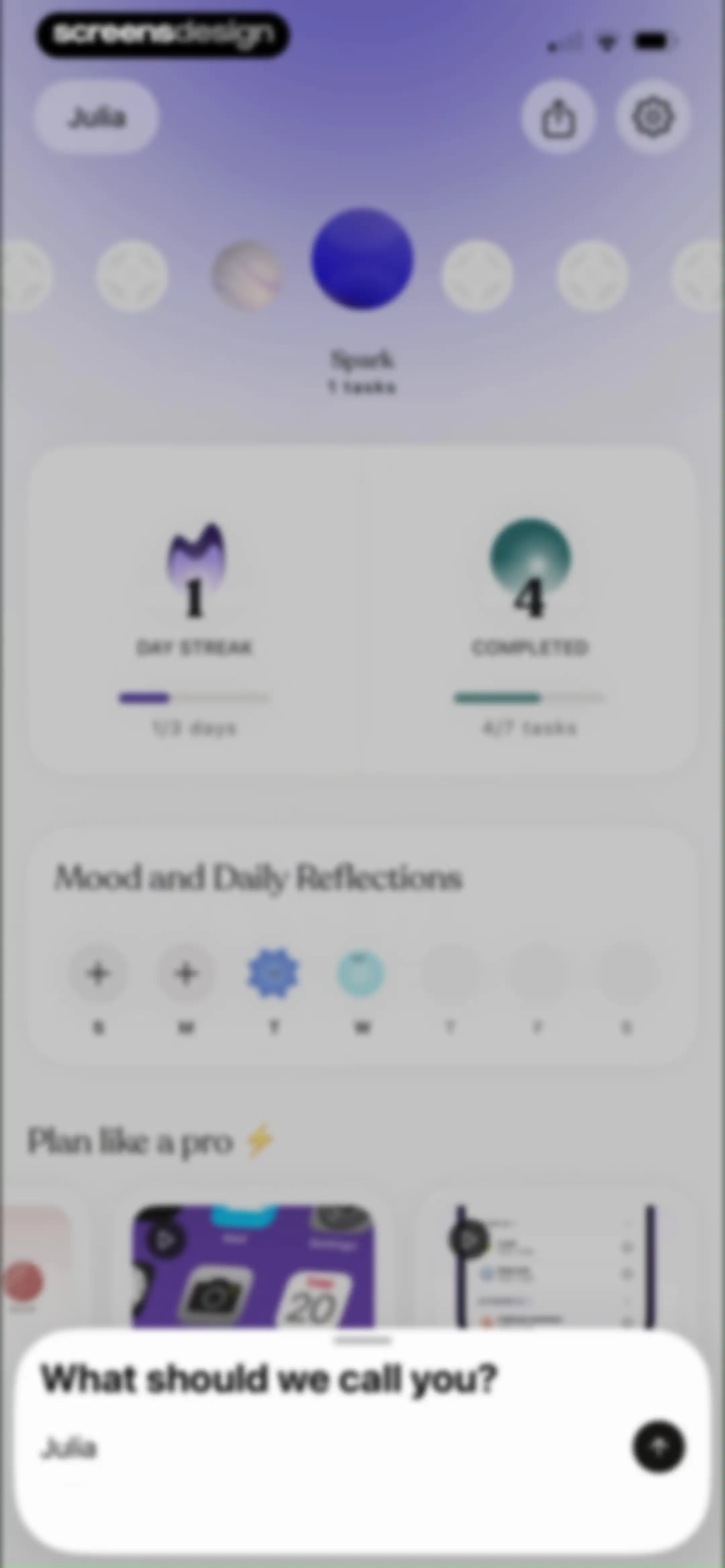 Tiimo: To Do List & AI Planner screen 135