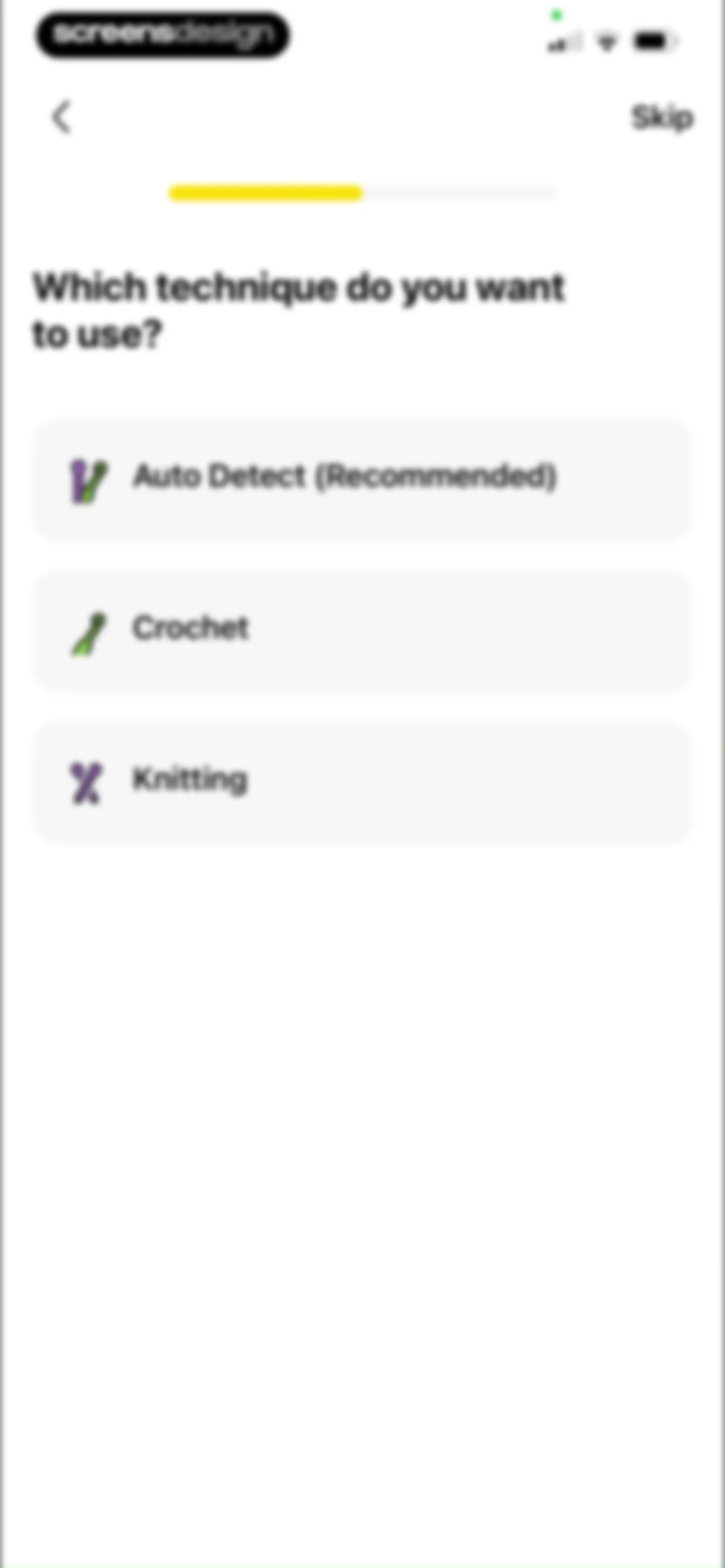 LoopCraft: Crochet & Knitting screen 41