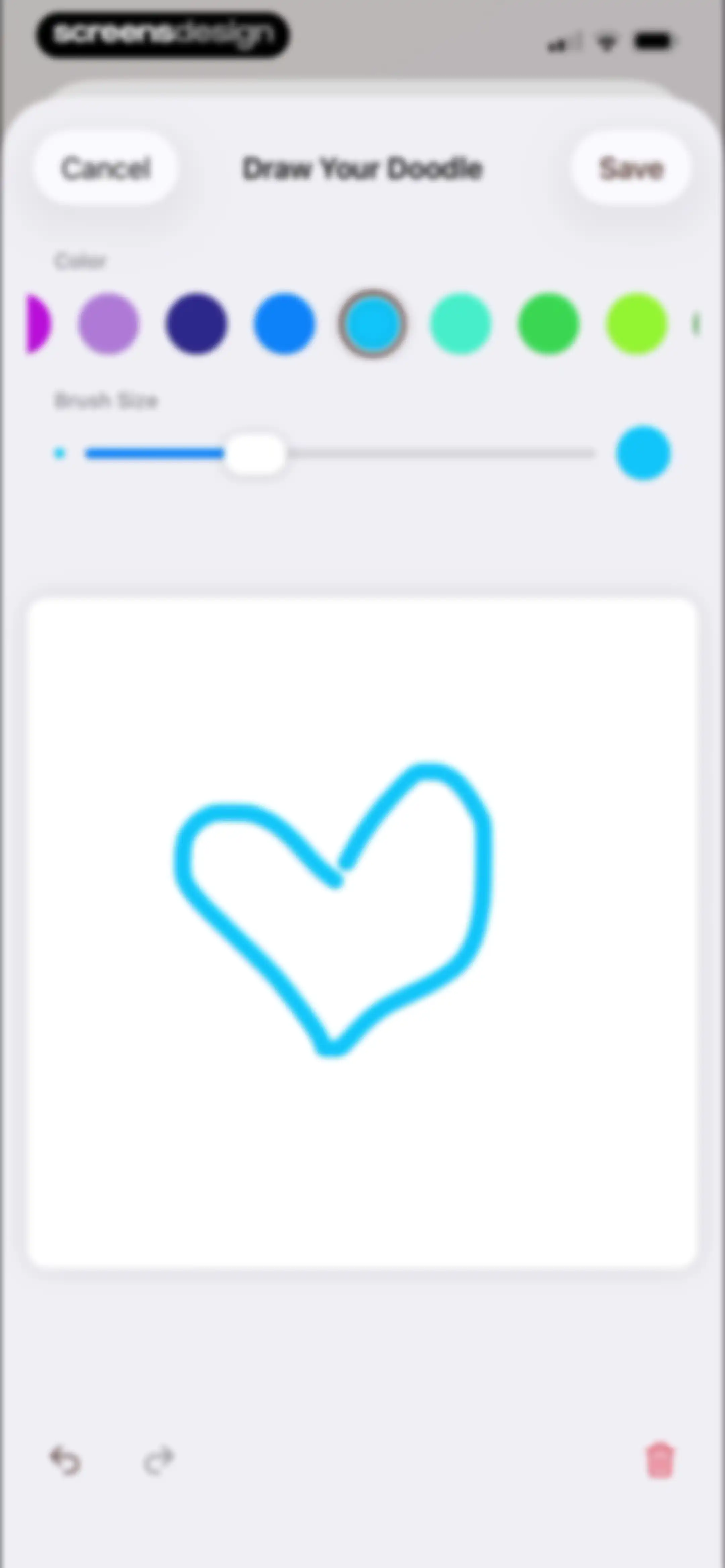 lovelee couples: love note app screen 18