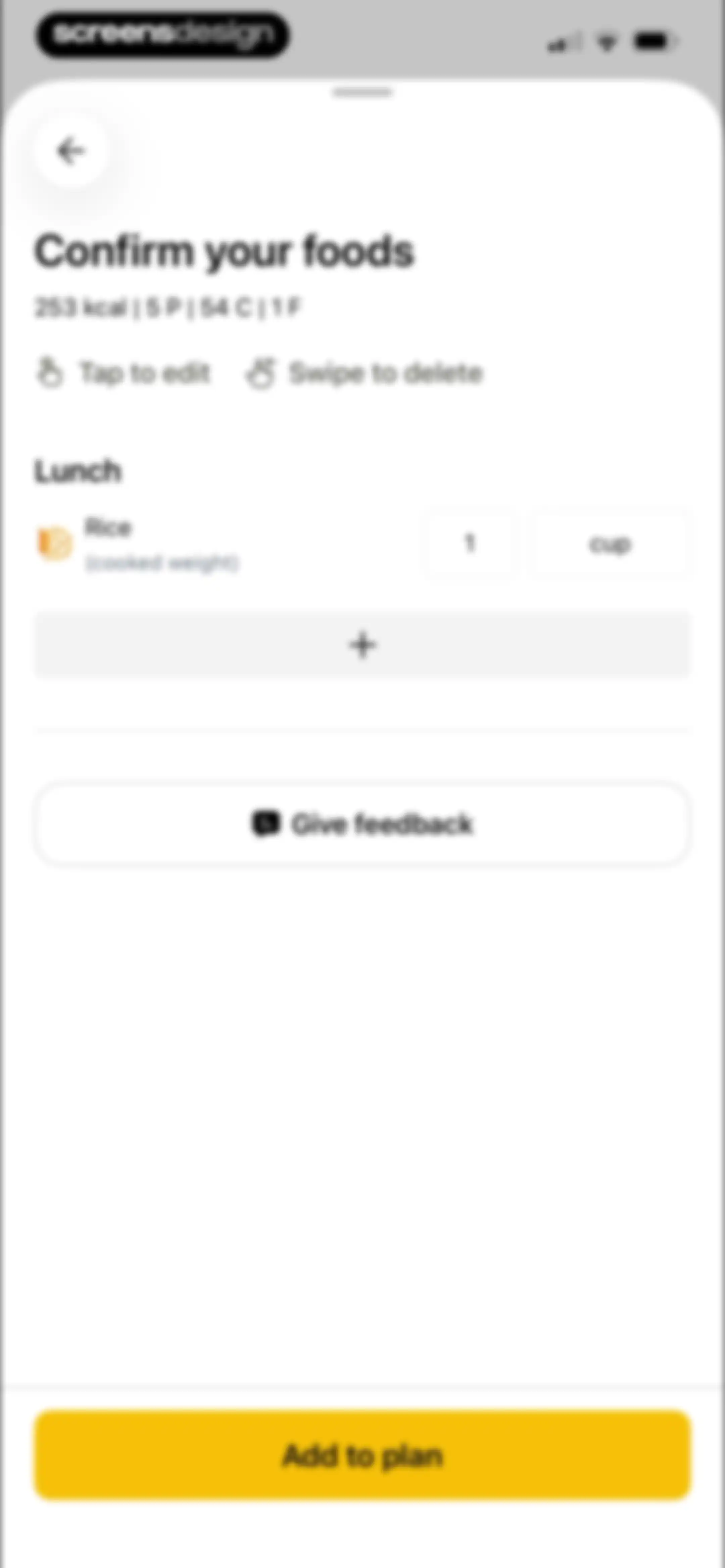 Fitia: Calorie Counter & Diet screen 144
