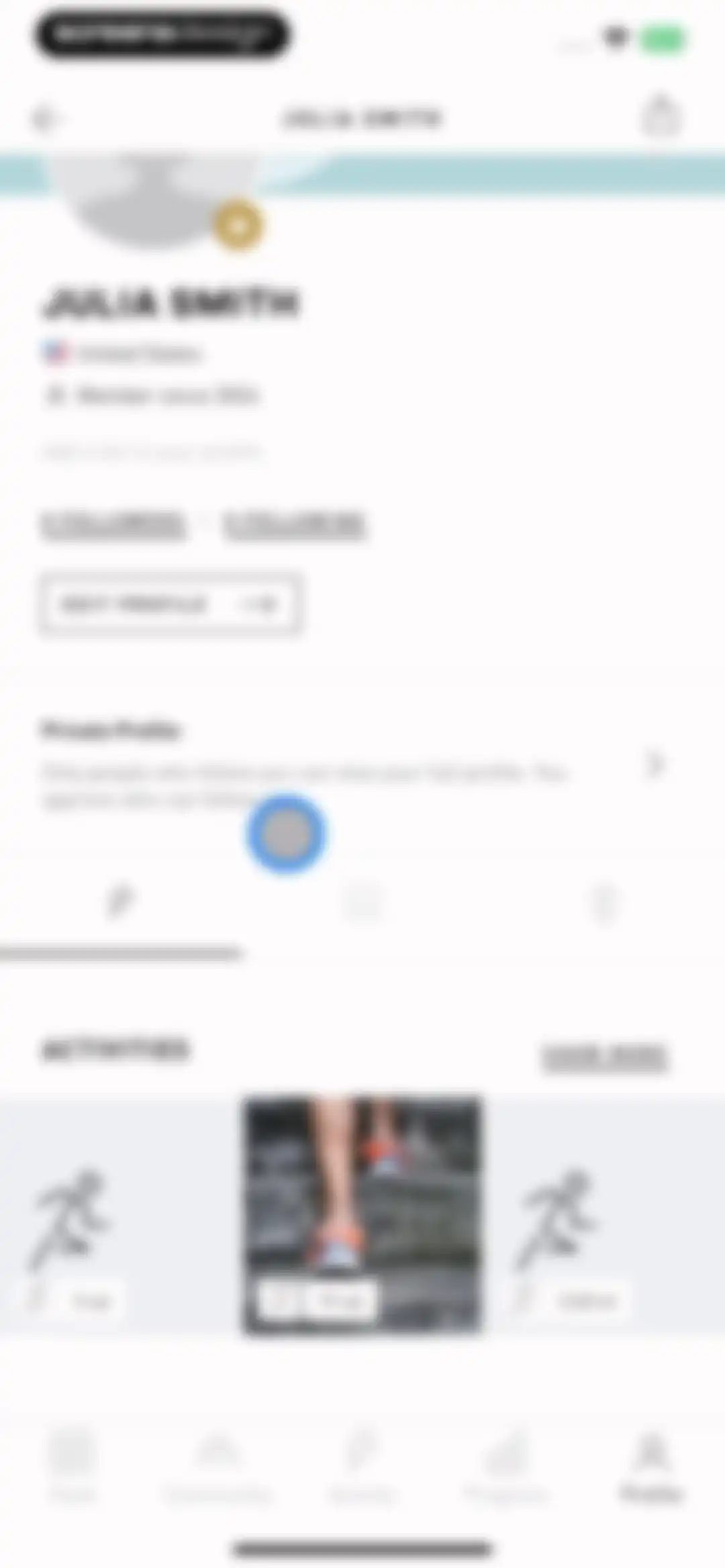 adidas Running: Run tracker screen 137