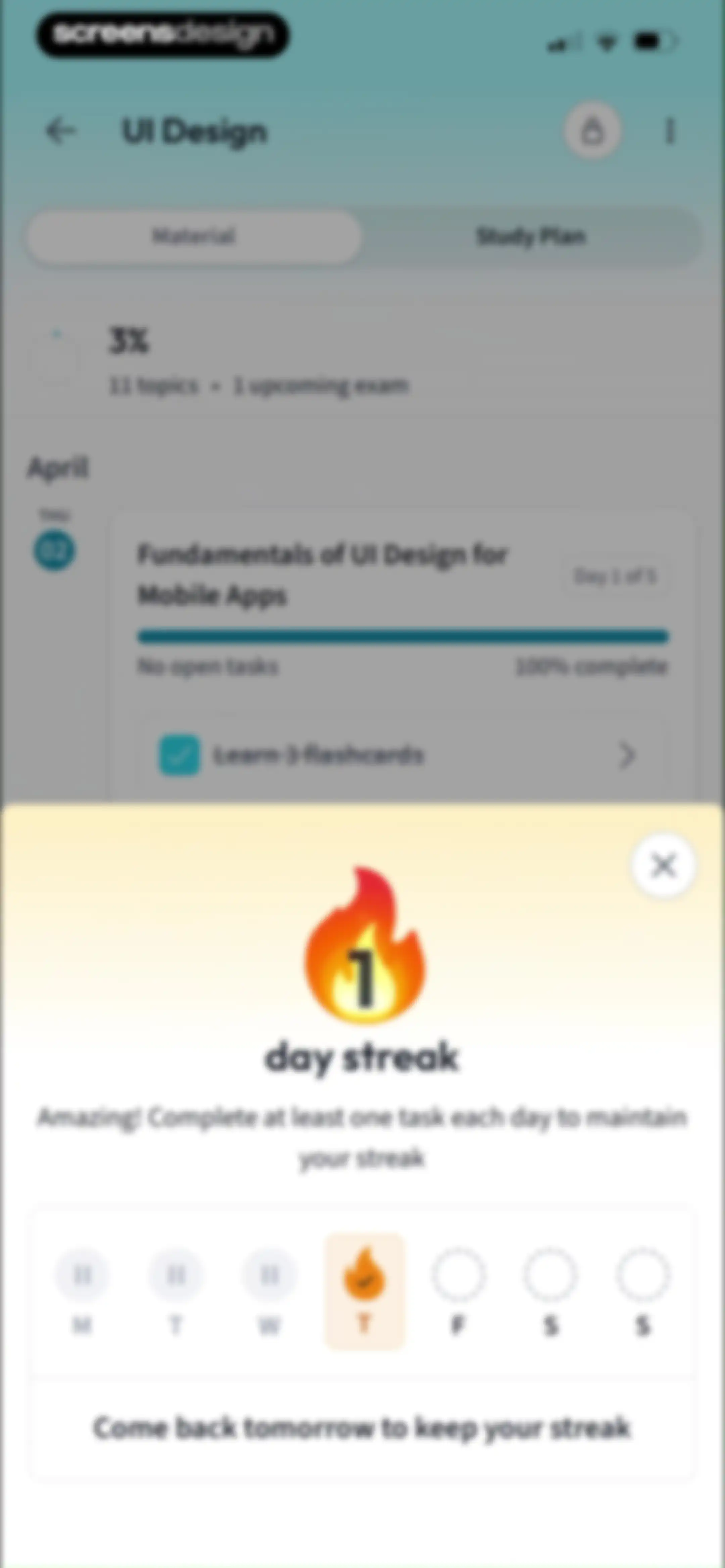 Vaia: AI Flashcards. Study App screen 96