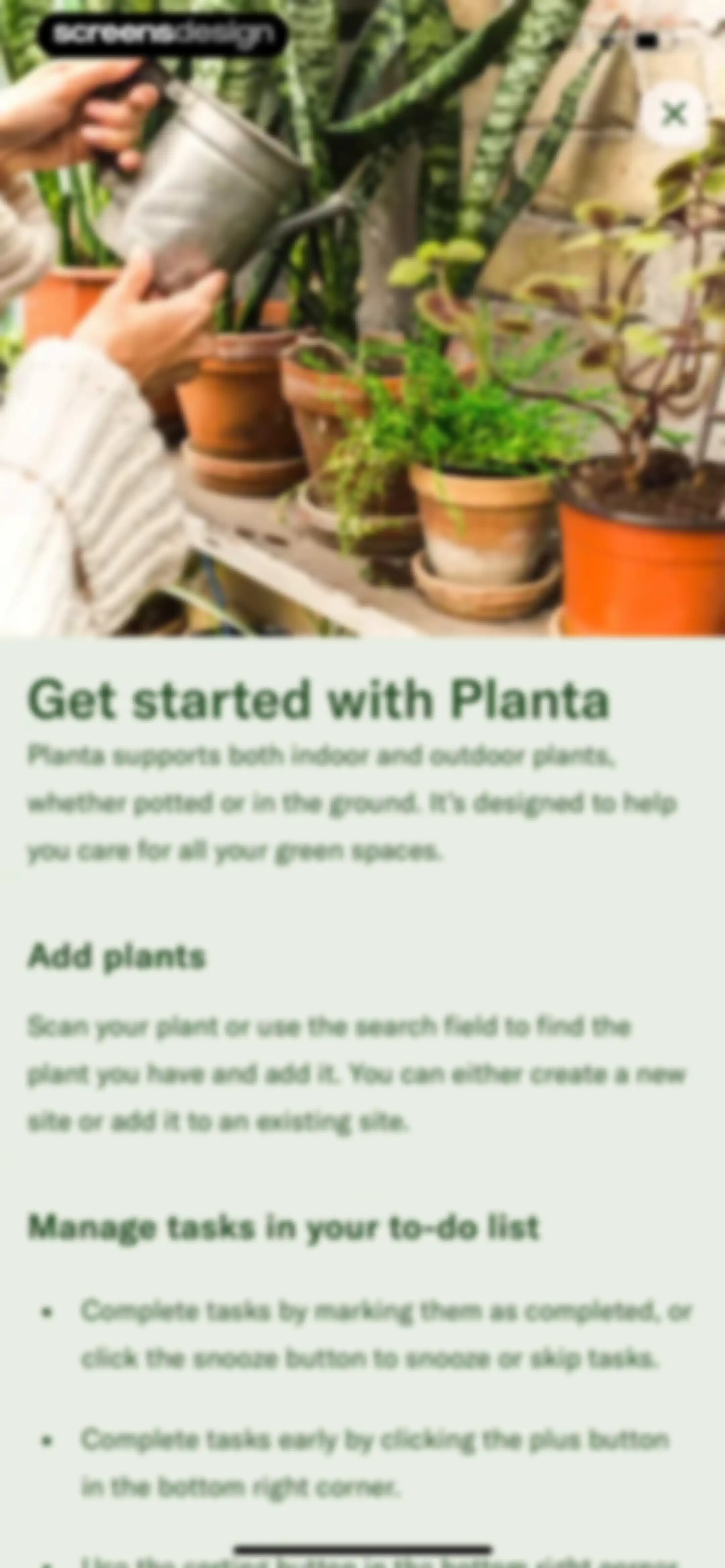 Planta: Plant & Garden Care screen 68