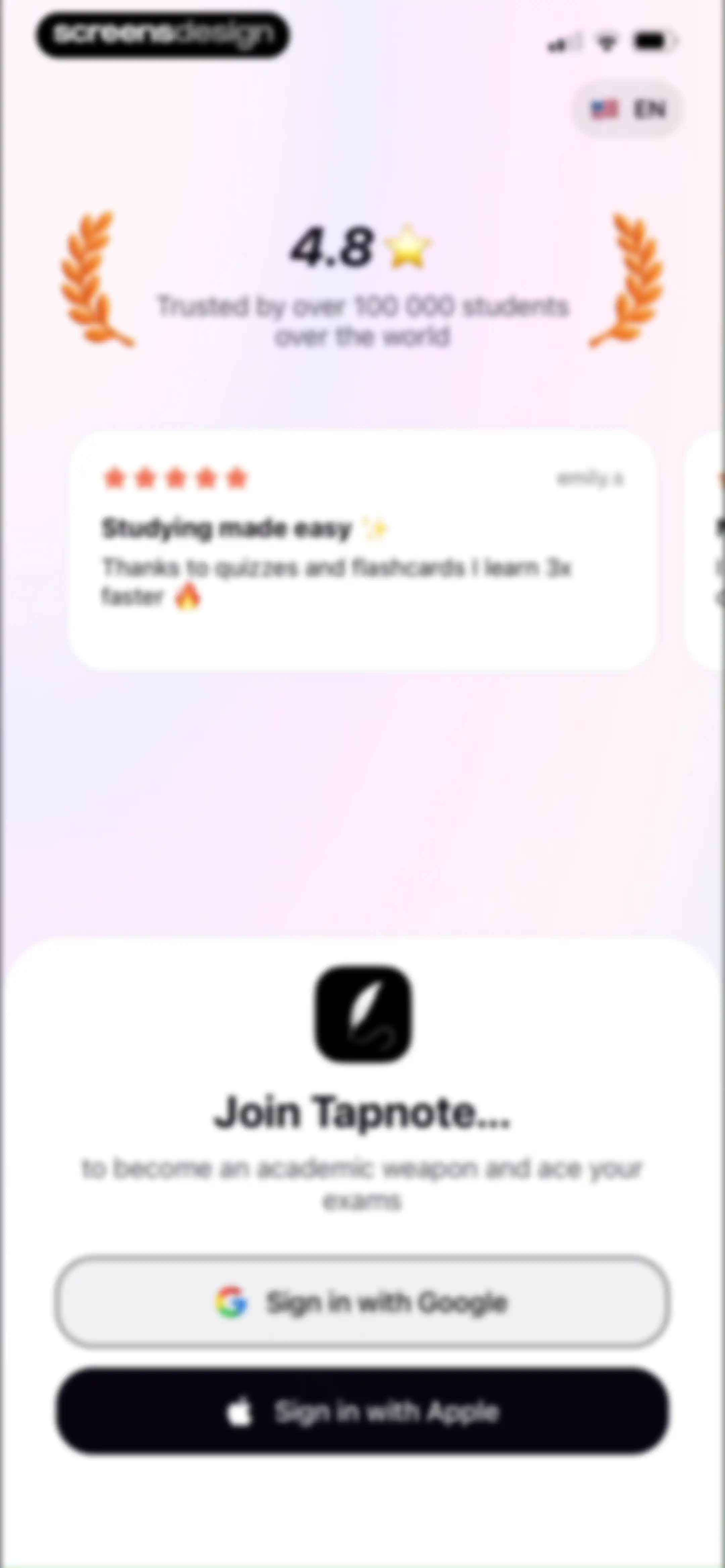 TapNote - Flashcards & Quizzes screen 5